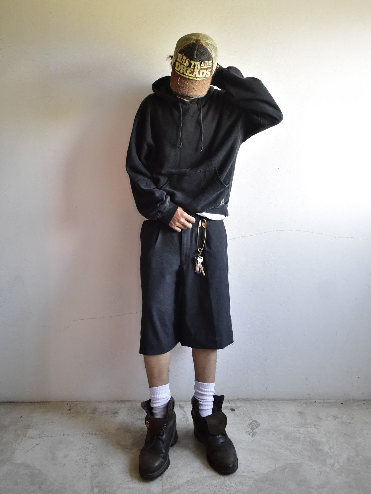 Russell Athletic Vintage 2000s Russell Athletic Blank Hoodie Size US M / EU 48-50 / 2 - 6 Thumbnail