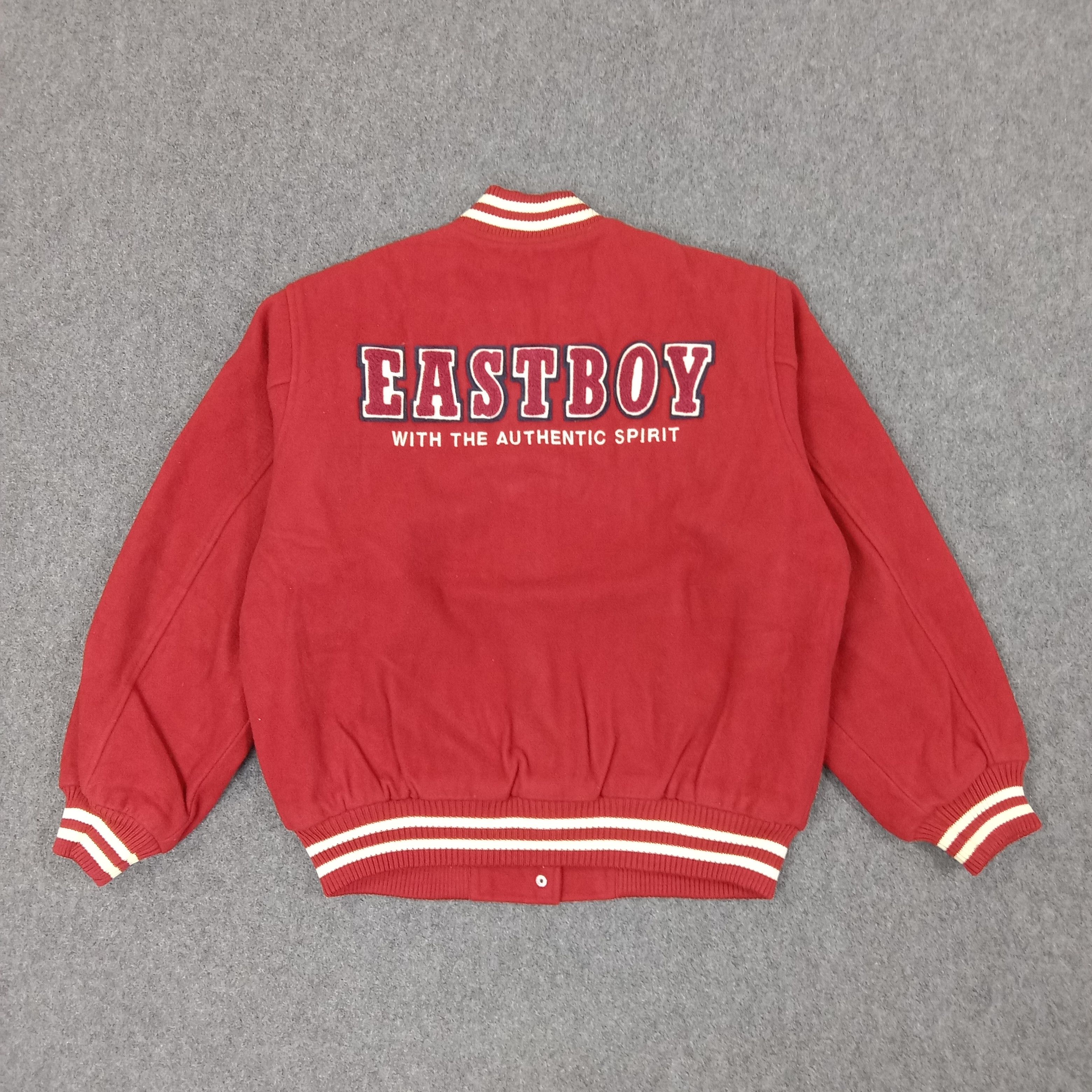 Vintage East Boy Japanese Brand Varsity Jacket C231N12 Size US L / EU 52-54 / 3 - 3 Thumbnail