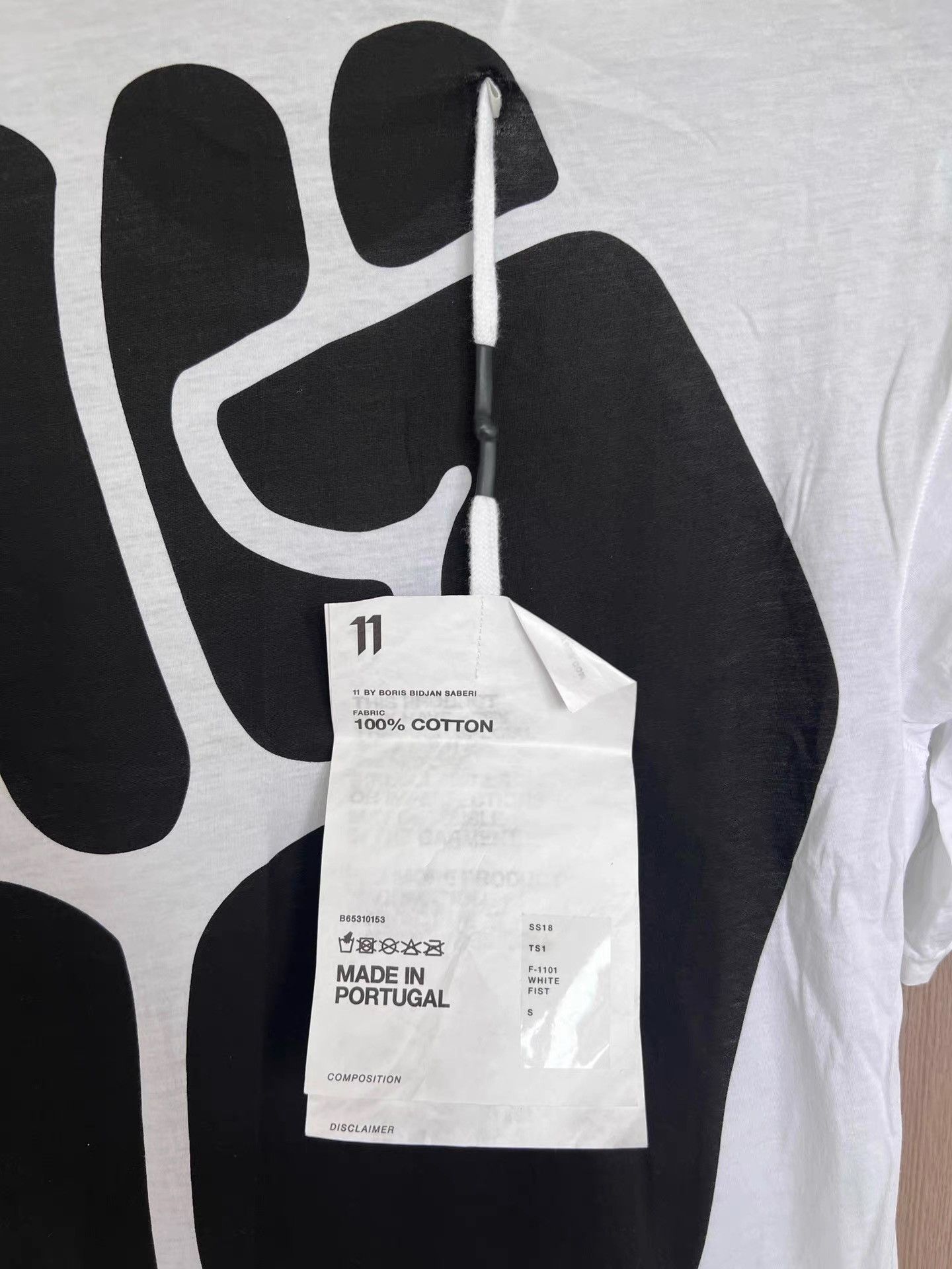 11 By Boris Bidjan Saberi 11by BBS Logo Print Cotton T-Shirt K35 Size US S / EU 44-46 / 1 - 5 Thumbnail