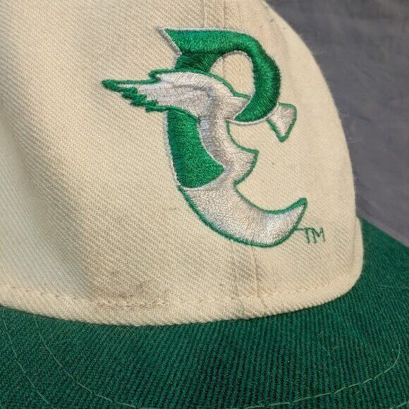 New Era × Vintage PHILADELPHIA EAGLES VTG hat 7 3/4 New Era football NFL 5950 Size ONE SIZE - 2 Thumbnail