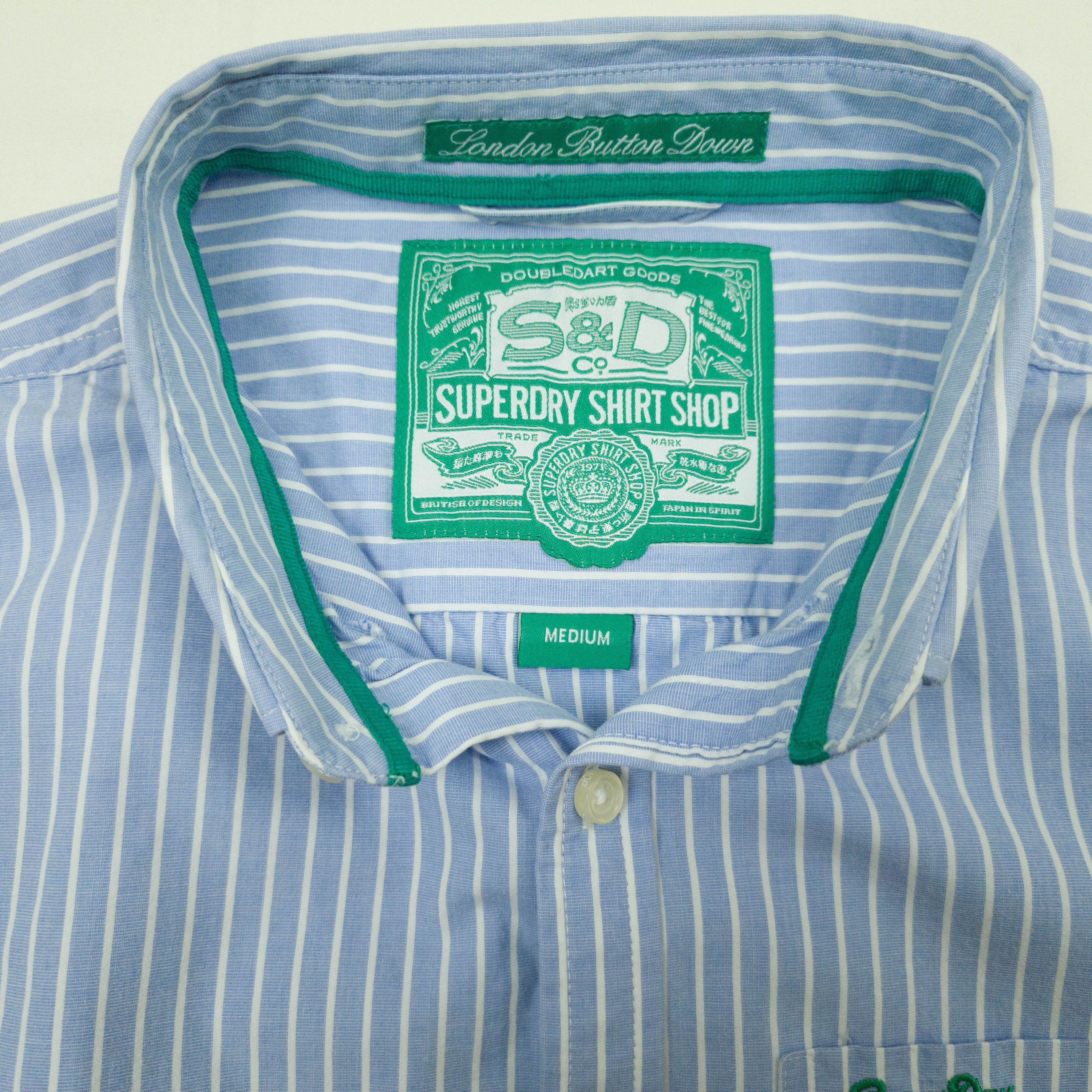 Superdry MENS SUPERDRY SHIRT LONG SLEEVE COTTON SIZE M EXCL Size US M / EU 48-50 / 2 - 6 Thumbnail