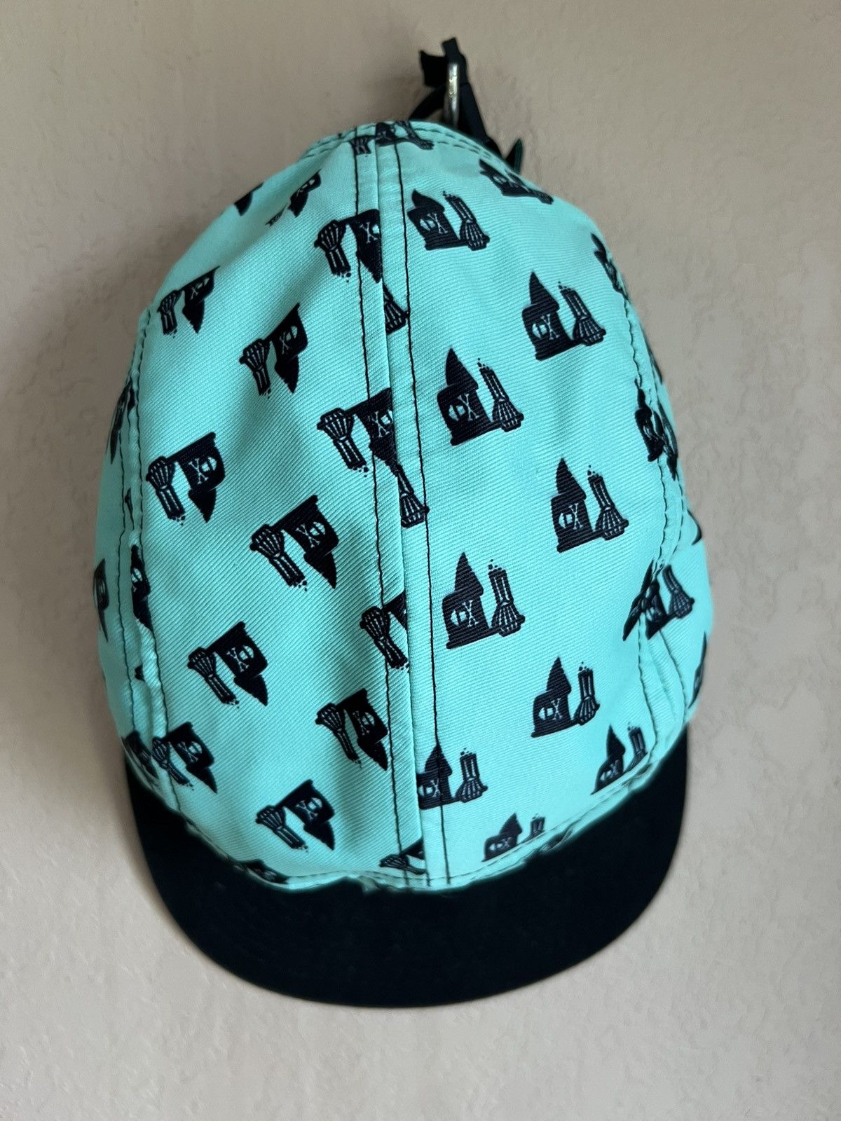 Johnny Cupcakes Johnny Cupcakes Five Panel Hat - Green and Black Size ONE SIZE - 2 Thumbnail