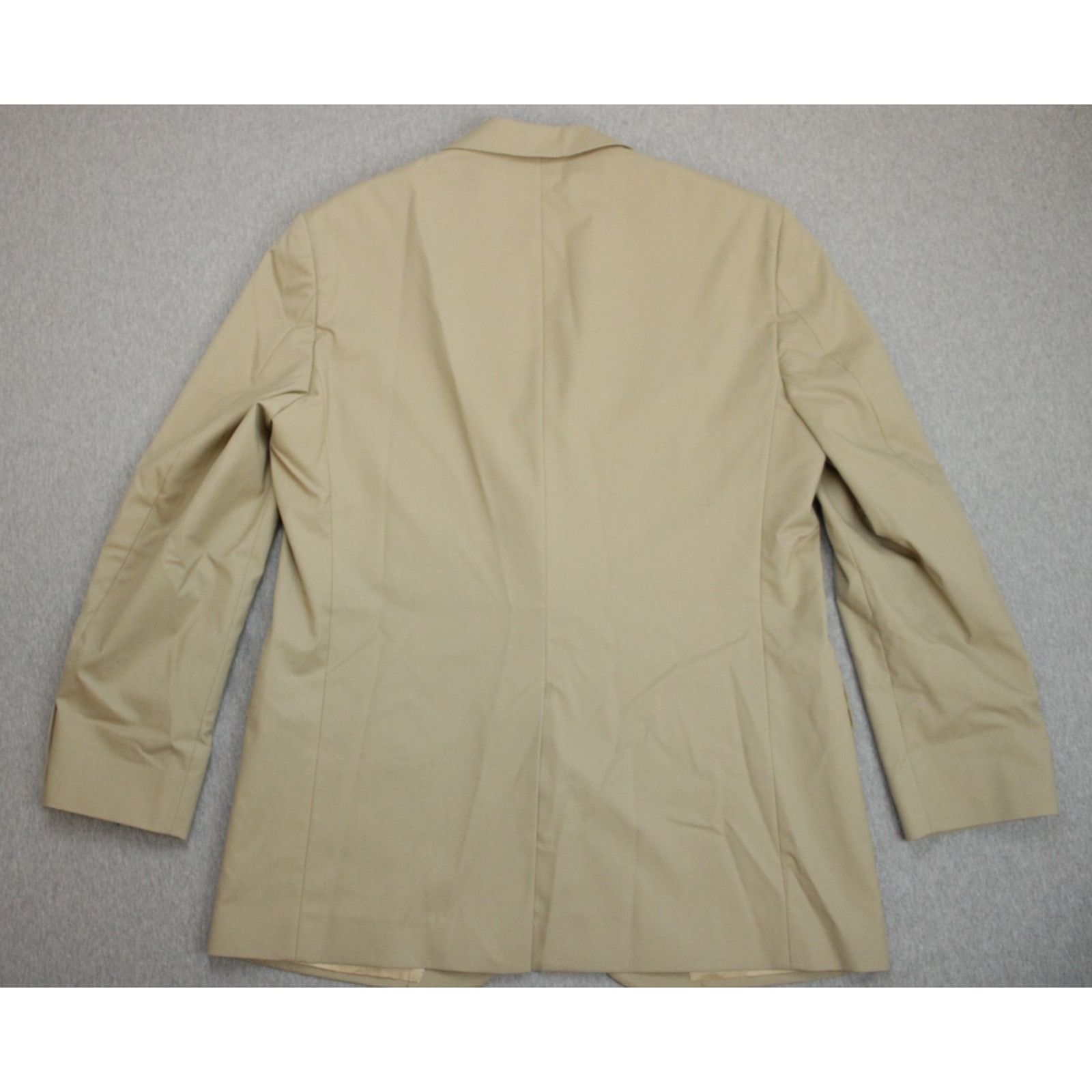 Brooks Brothers Brooks Brothers Suit Jacket Mens 40R Cotton Blend Beige Size 40R - 3 Thumbnail