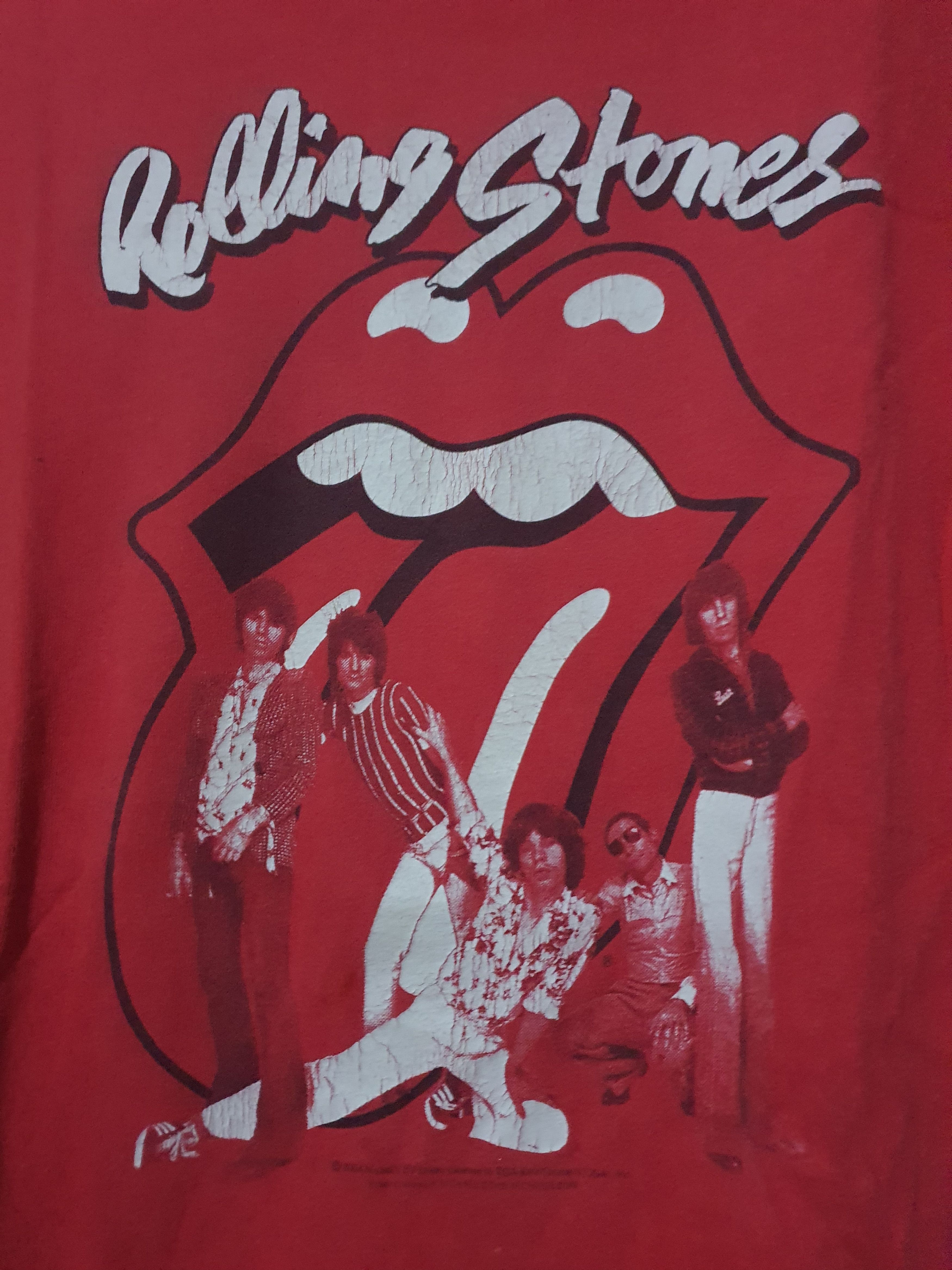 Band Tees × The Rolling Stones 🌹The Rolling Stones L 🌹 Size US L / EU 52-54 / 3 - 3 Thumbnail