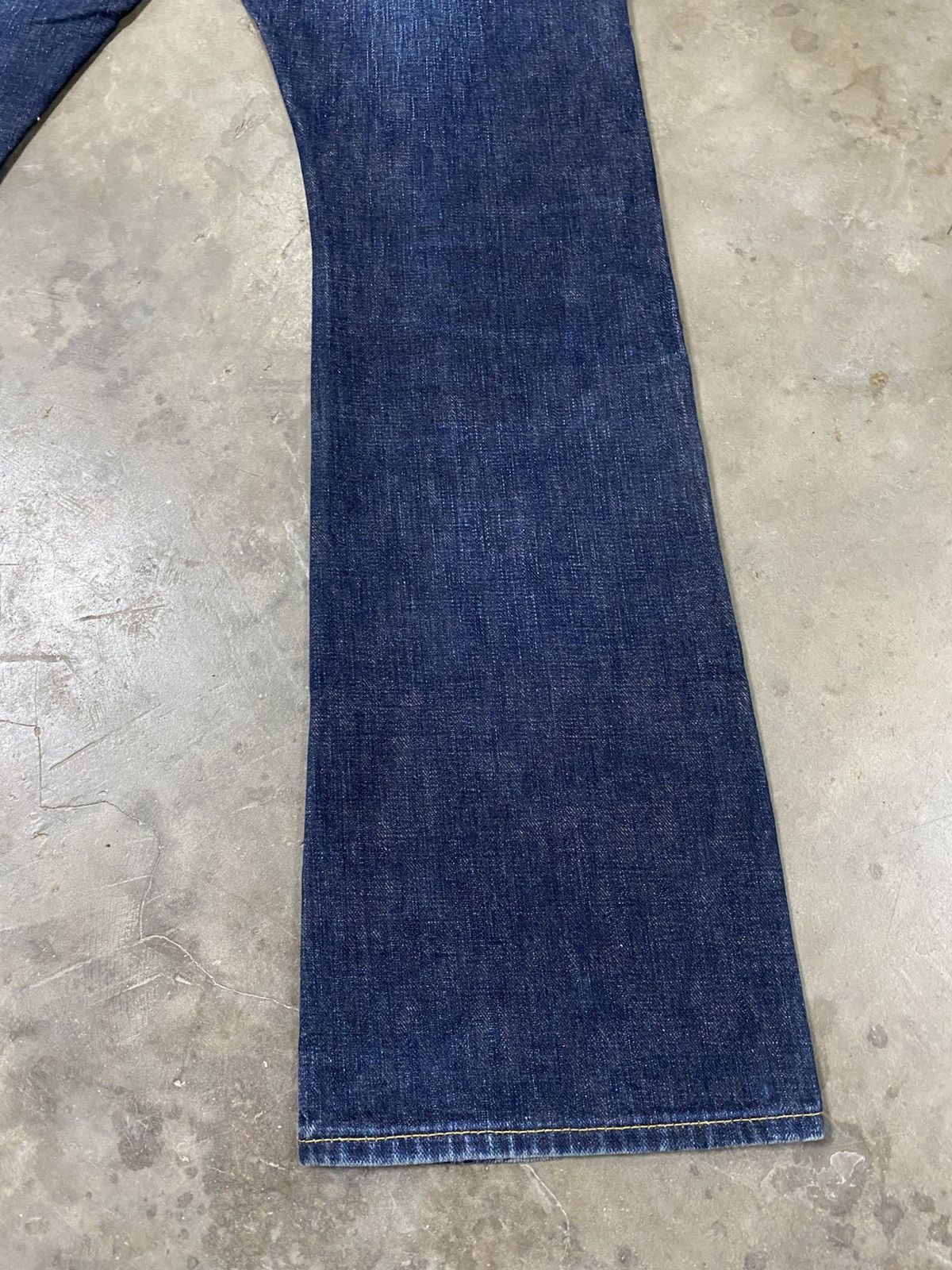 Blue Blue Japan × Boycott × Japanese Brand Flared🔥 Boycott Blue Jeans Made in Japan @207 Size US 30 / EU 46 - 6 Thumbnail