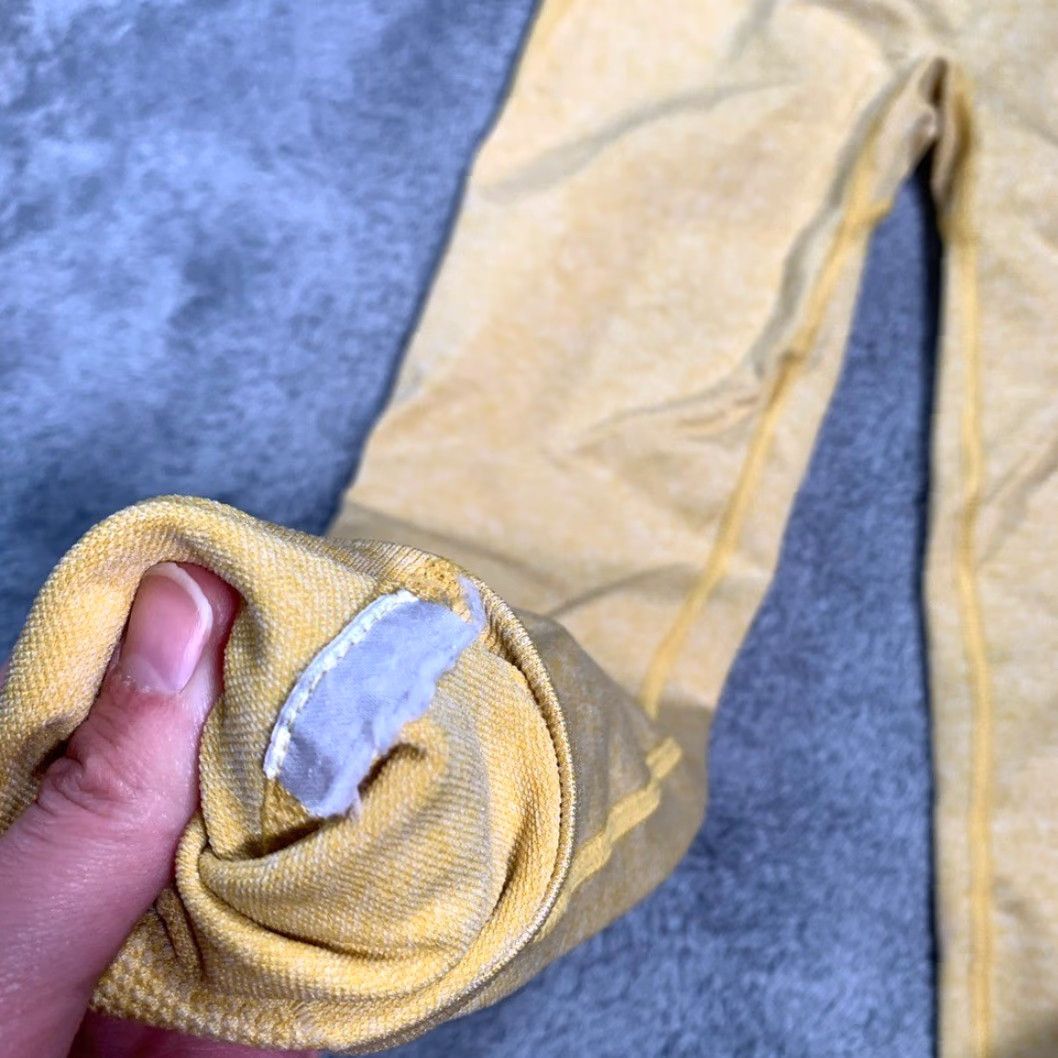 Gymshark Gymshark Yellow Leggings Women XS Regular Ankle Color Yellow Size XS Gymshark Leggings Womens Ankle Fit Size 26" / US 2 / IT 38 - 5 Thumbnail