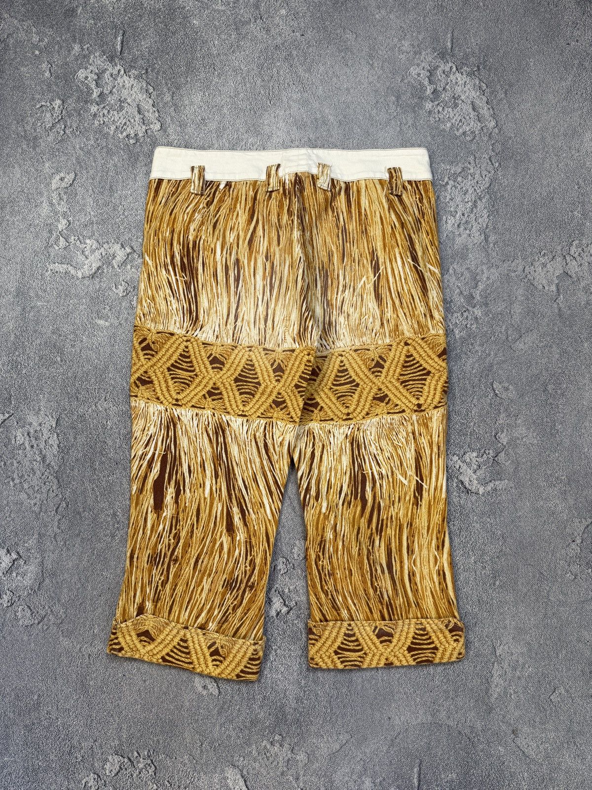 Just Cavalli 00s Just Cavalli Mozaic Over Printed Denim Jeans Size 30" / US 8 / IT 44 - 2 Thumbnail