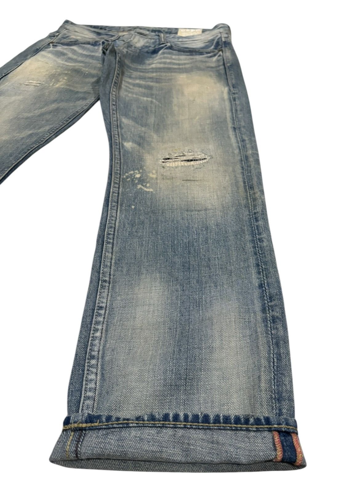 Japanese Brand × Kapital × Vintage Japanese Selvedge Jeans Cepo Work & Military Kapital Style Size US 30 / EU 46 - 2 Thumbnail