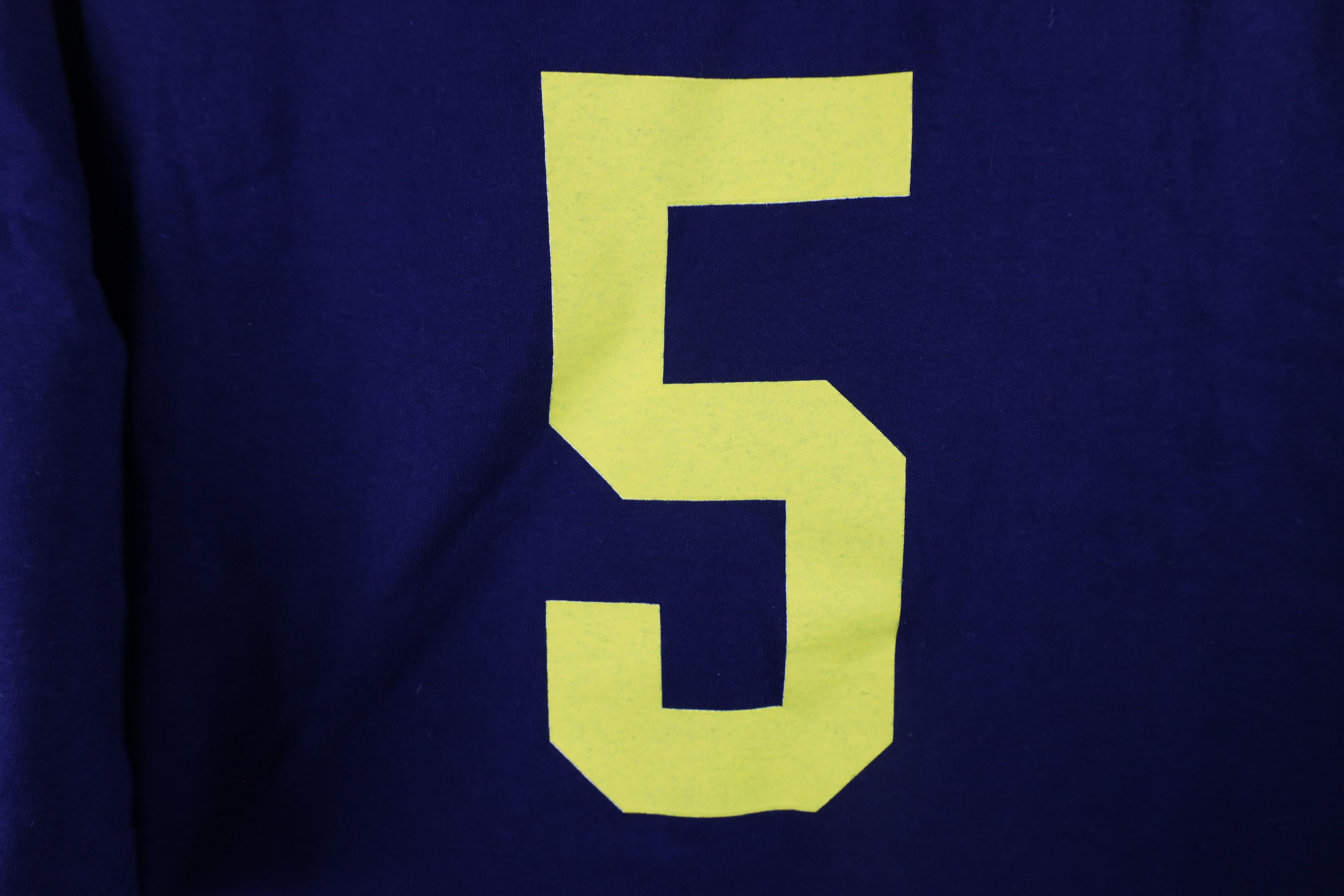 Adidas × Vintage Vintage Adidas University of Michigan Football T-Shirt #5 Size US XXL / EU 58 / 5 - 5 Thumbnail