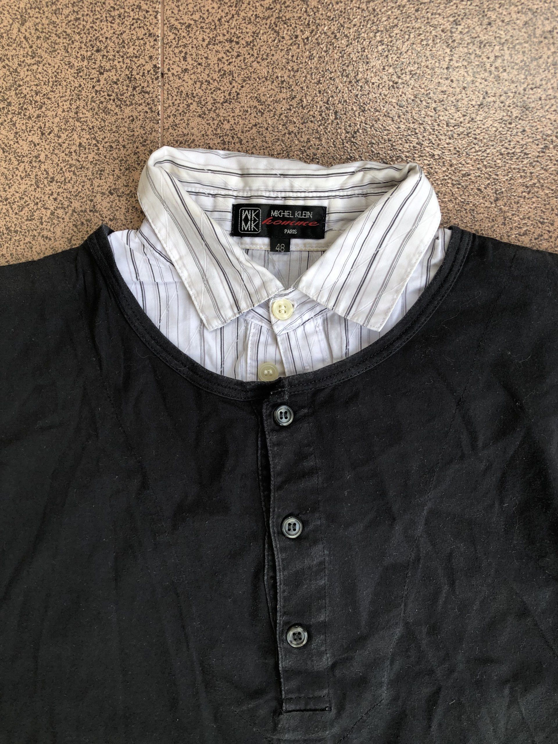 If Six Was Nine 2000s Double Layer Collar Vkei Style Y2k Japanese Size US S / EU 44-46 / 1 - 5 Thumbnail