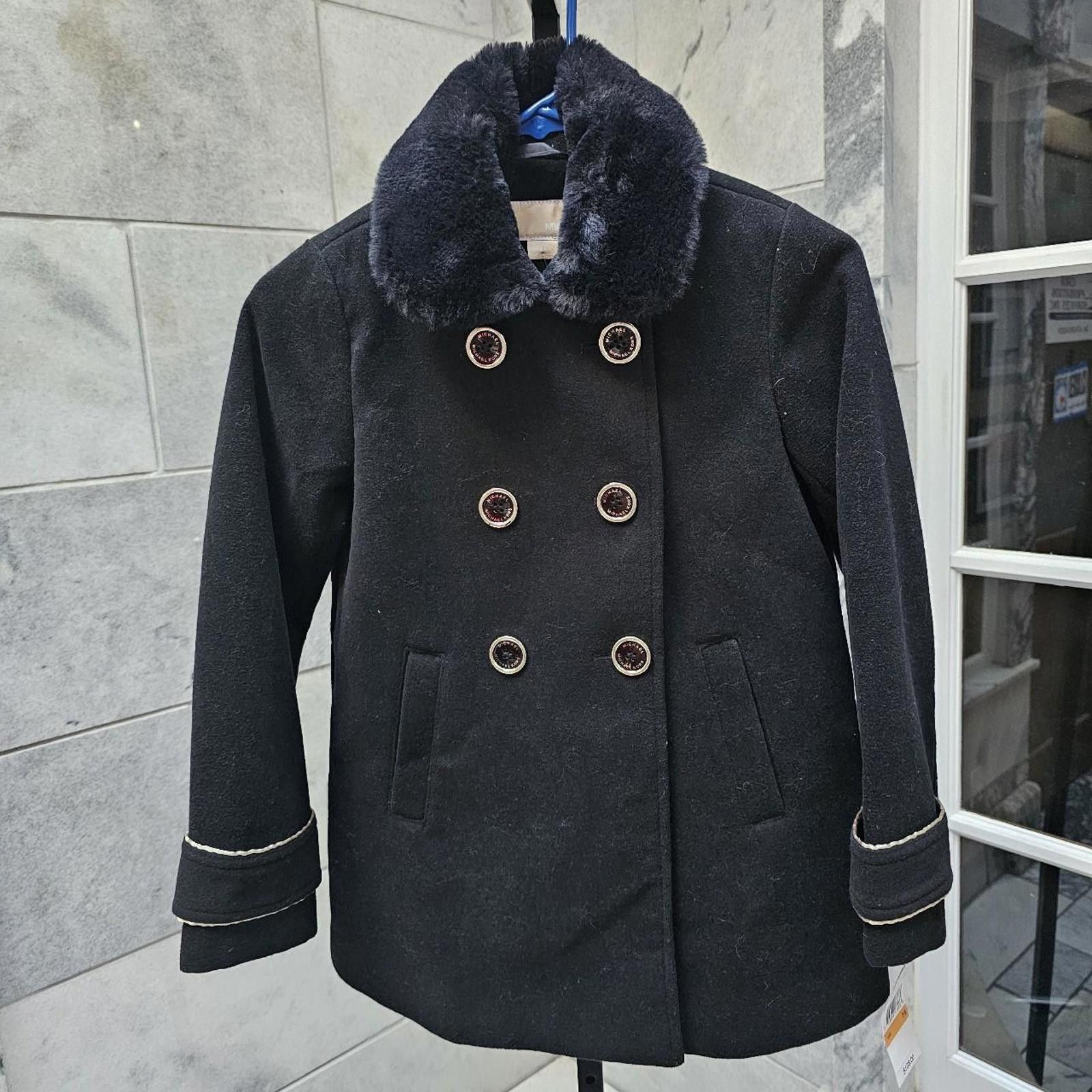 Michael Kors Michael Kors Kid's Black and Gold Coat New With Tags Size US XXS / EU 40 - 2 Thumbnail