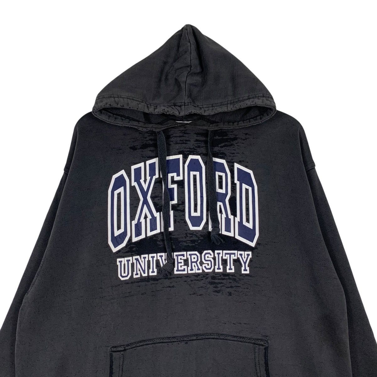 Japanese Brand OXFORD UNIVERSITY Big Logo Pullover Hoodies #1200-C55 Size US L / EU 52-54 / 3 - 2 Thumbnail
