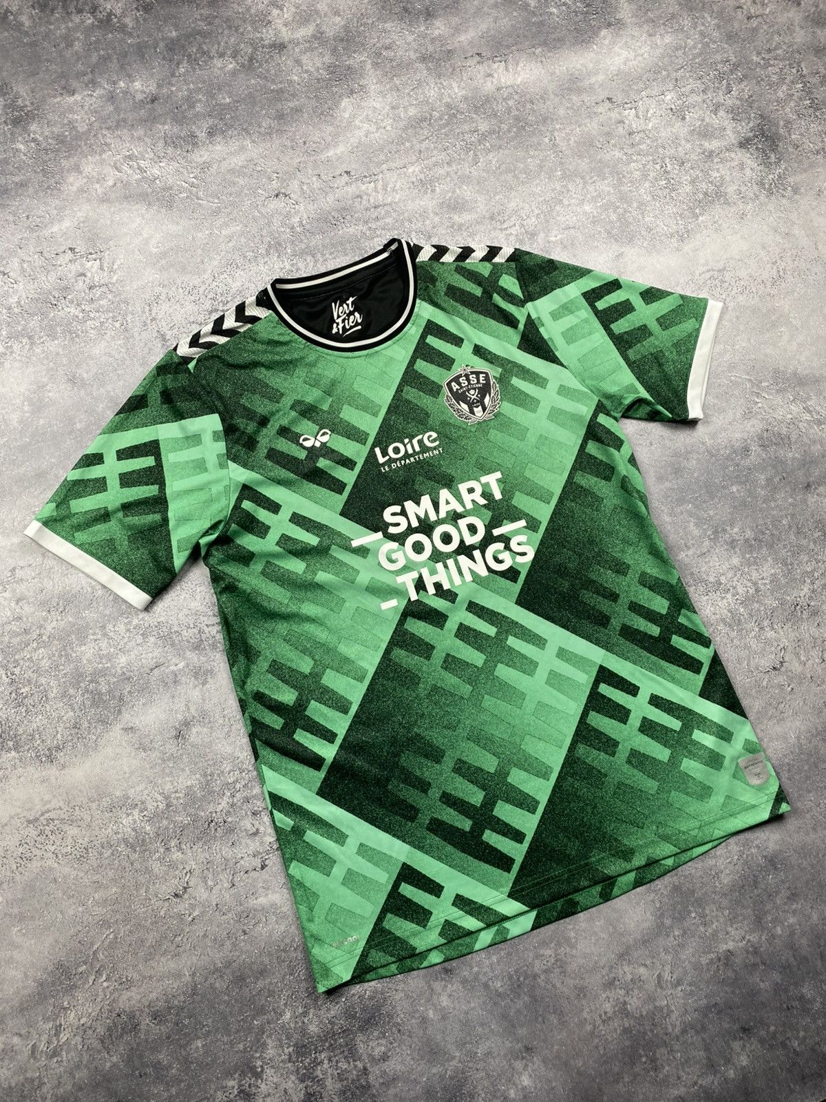 Hummel Hummel Saint Etienne ASSE 2024/25 Home Green Football Jersey Size US L / EU 52-54 / 3 - 2 Thumbnail