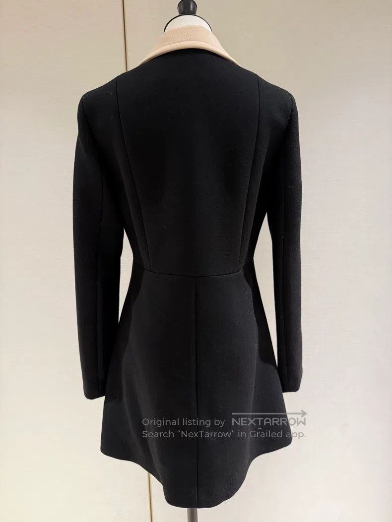 Gucci Gucci Black tweed coat Size XS / US 0-2 / IT 36-38 - 2 Thumbnail