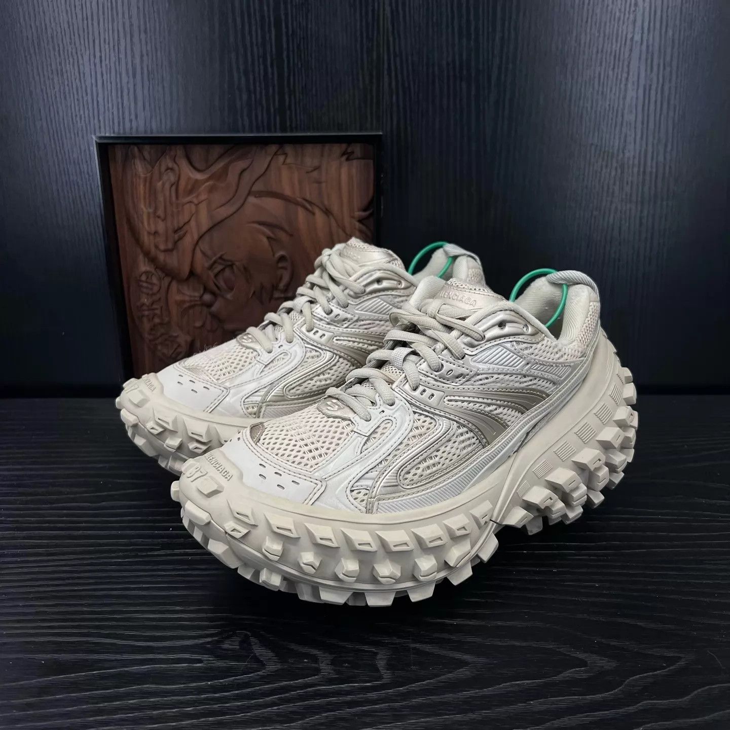 Balenciaga Balenciaga Tire Sneaker Light Brown 37 Original Box Size US 7 / IT 37 - 1 Thumbnail