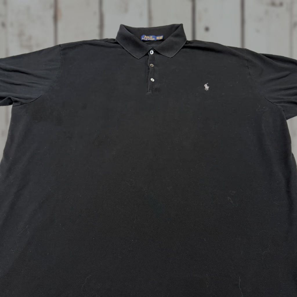 Polo Ralph Lauren **Ralph Lauren Men's Polo Shirt 3XLT Black Classic Fit Cotton Pony** User: Ralph Lauren Men's Polo Shirt Black 3XLT Classic Fit Cotton Pony Size US XXL / EU 58 / 5 - 1 Thumbnail