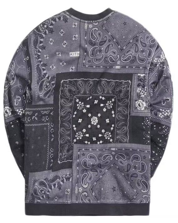 Kith Kith Deconstructed Bandana Crewneck - XL Size US XL / EU 56 / 4 - 2 Thumbnail