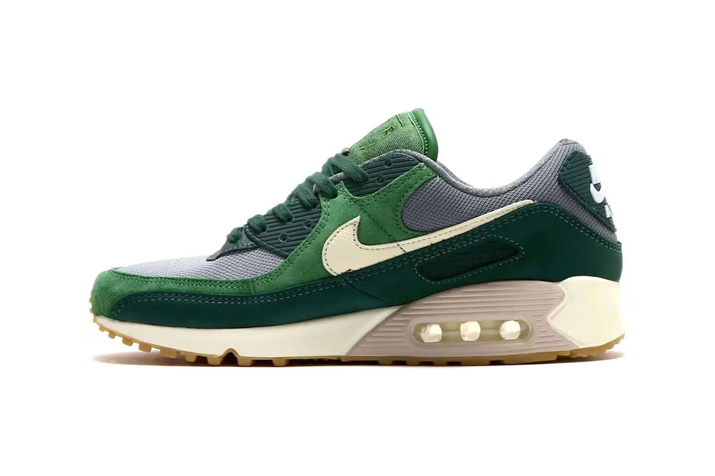 Nike 💚 2022 Nike Air Max 90 PRM Pro Green/Pale Ivory US 13 NEW Size US 13 / EU 46 - 1 Thumbnail