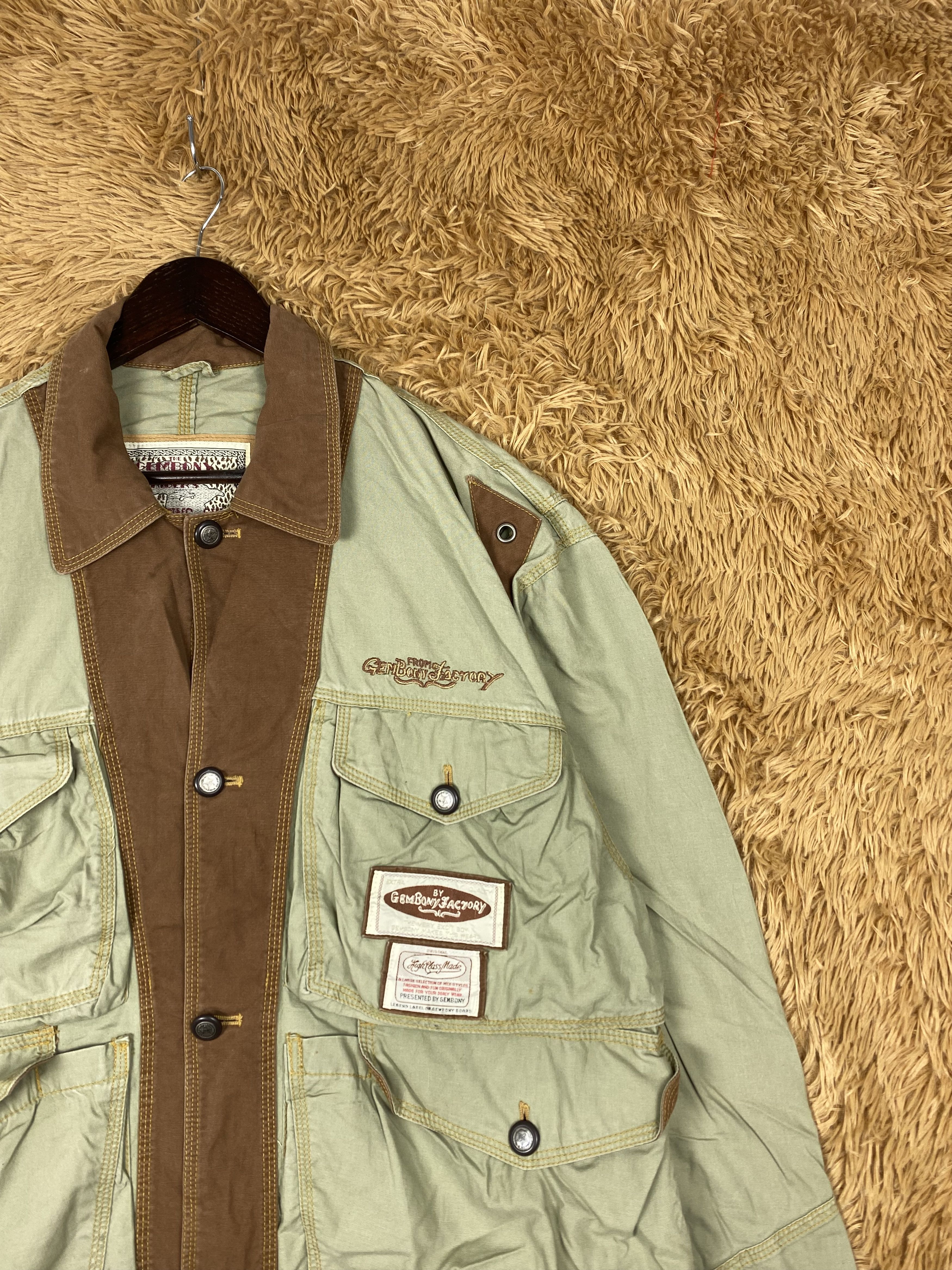 Japanese Brand Vintage The Gembony Frontier Riders Jacket DJ0642 Size US L / EU 52-54 / 3 - 3 Thumbnail