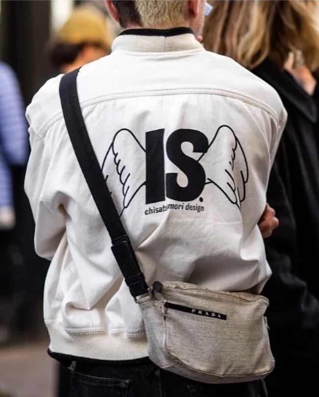Issey Miyake Issey Miyake "I.S." 1980s Angel Wing Bomber Jacket Size US M / EU 48-50 / 2 - 8 Thumbnail