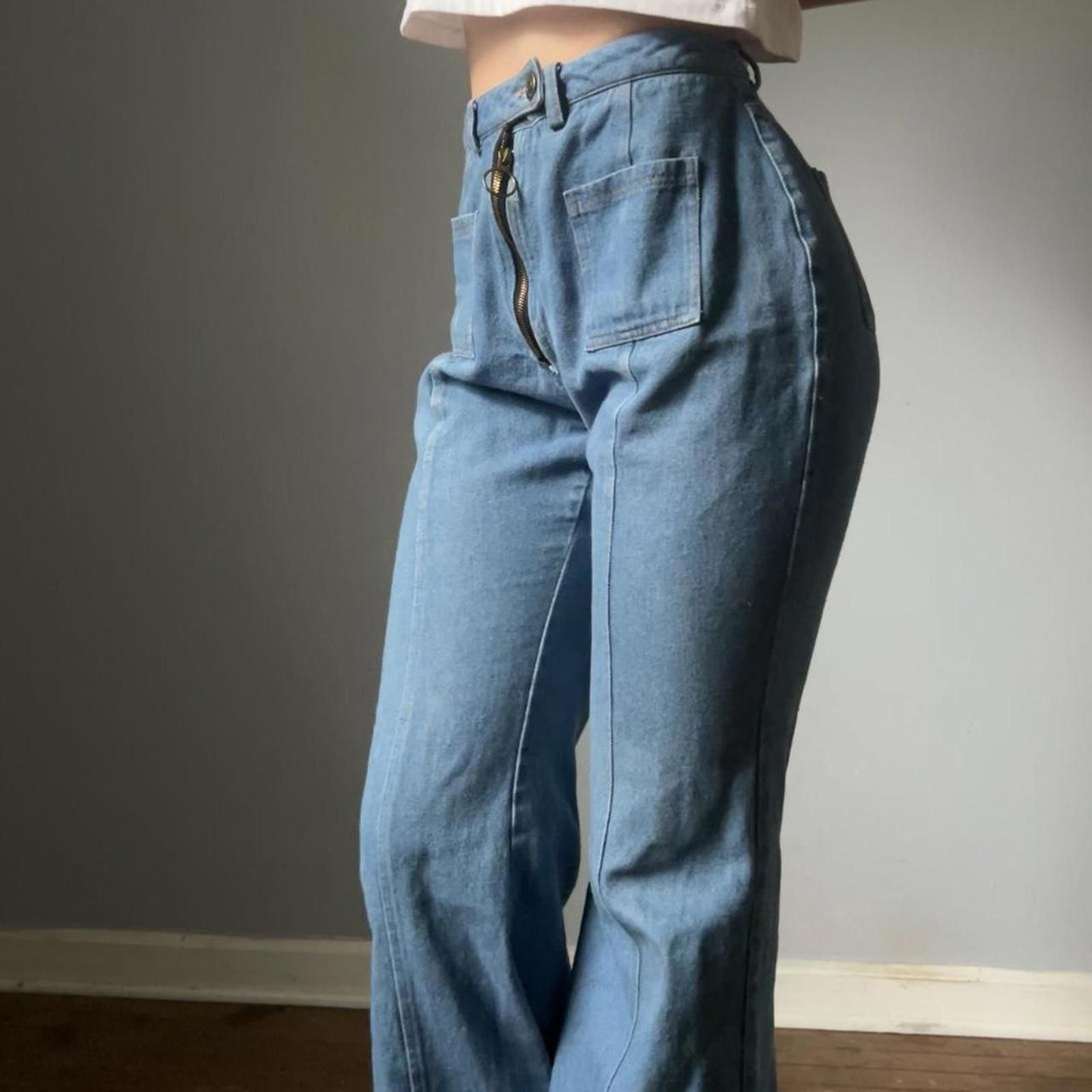 Cyderhouse Cider High-Waisted Wide-Leg Jeans Size 32" / US 10 / IT 46 - 2 Thumbnail