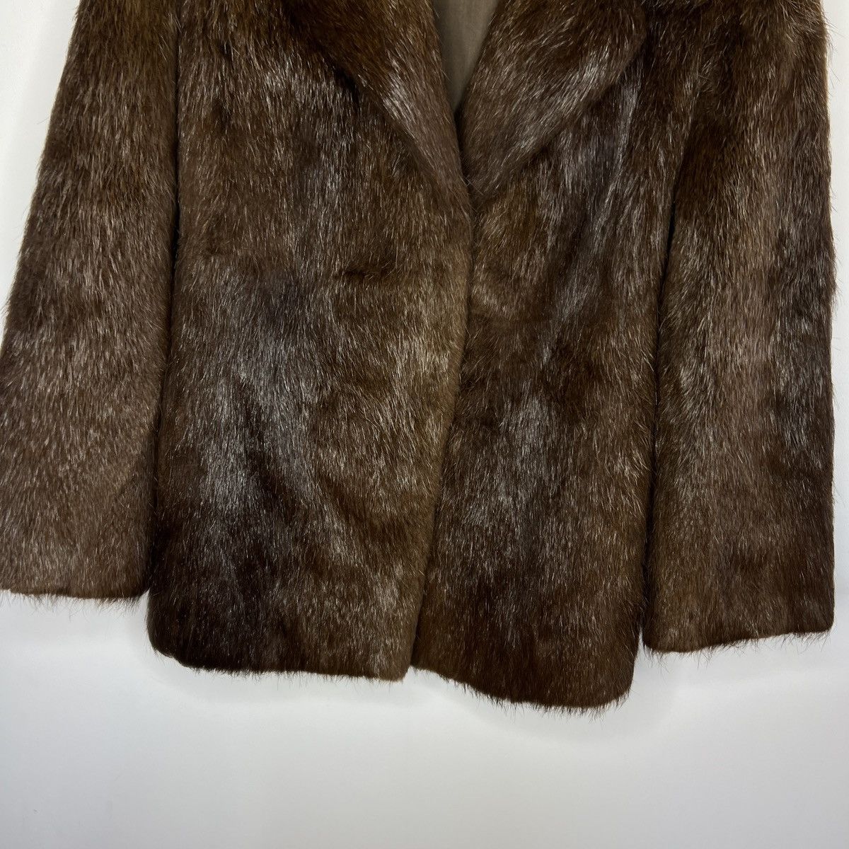 Vintage 90s Vintage Real Rabbit Fur Coat Jacket Heavy Opium Punk Y2K Size US M / EU 48-50 / 2 - 5 Thumbnail