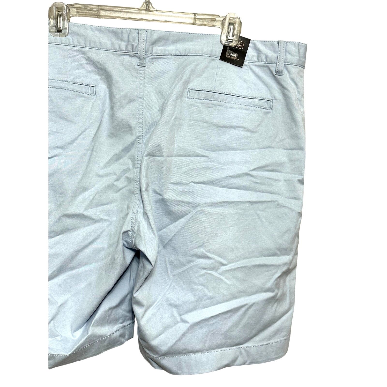 14th & Union 14th & Union Bermuda Shorts Flat Front Light Blue M 40W NWT Size US 40 / EU 56 - 7 Thumbnail