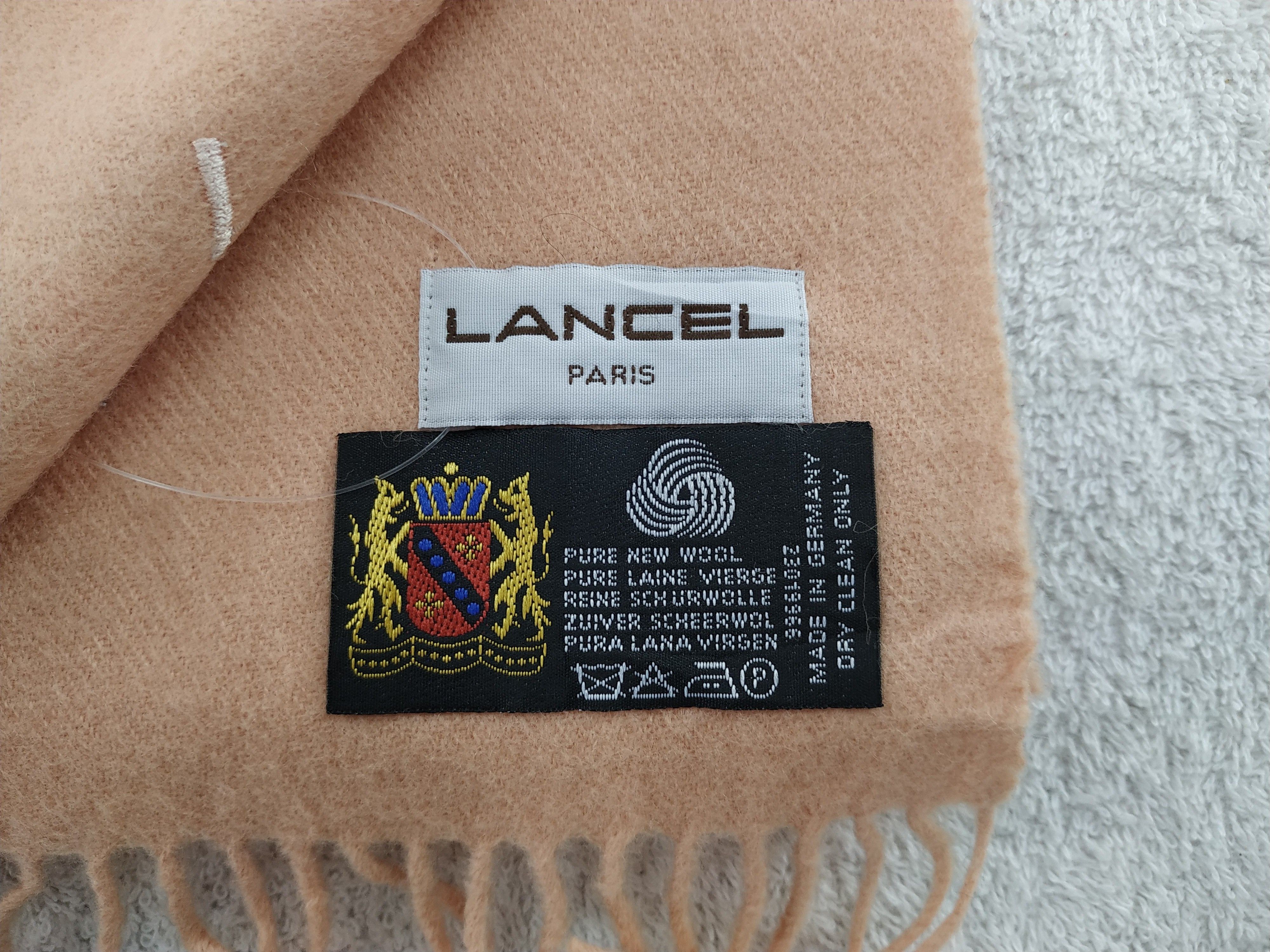 Lancel Vintage Lancel Wool Scarf/Muffler/Neckwear MF349 Size ONE SIZE - 6 Thumbnail