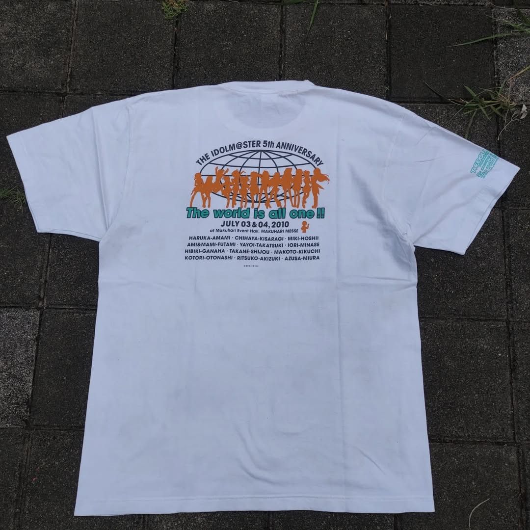 Anime Vintage The Idolmaster 5th Anniversary 2010 Tee Size US XL / EU 56 / 4 - 1 Thumbnail