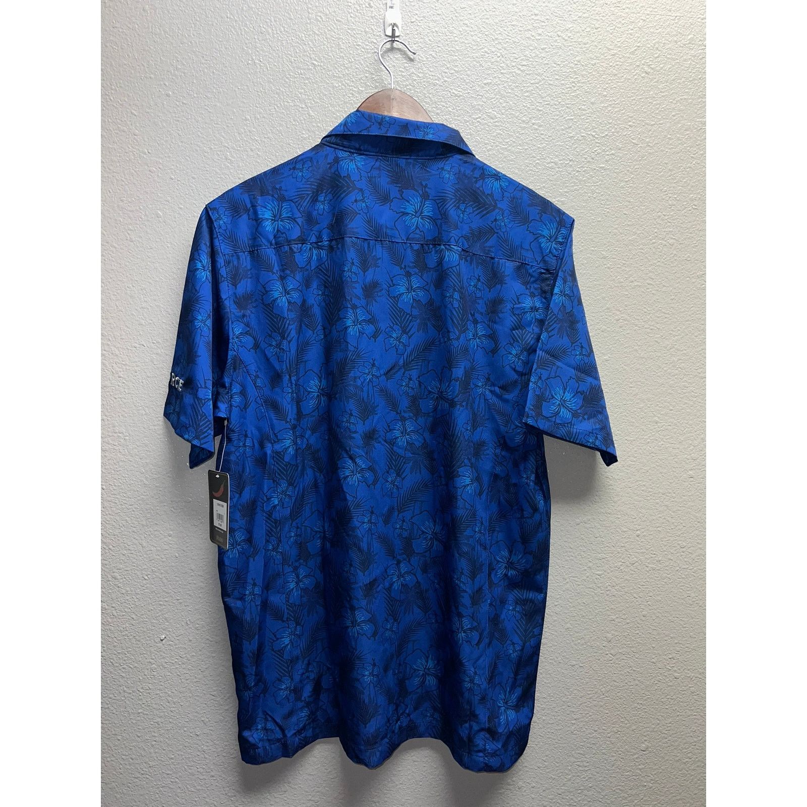 Vintage Air Force University Polo Shirt Chiliwear Blue Floral NWT S Size US L / EU 52-54 / 3 - 10 Thumbnail