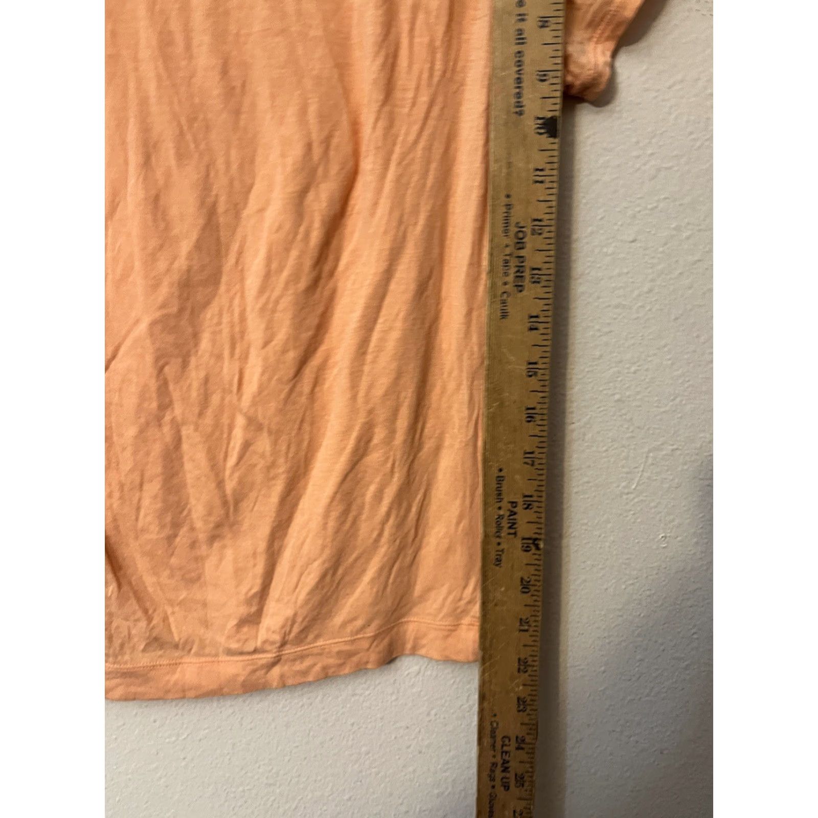 Banana Republic Banana Republic Shirt Womens S Orange Basic Tee Top Short Sleeve Boat Neck Jersey All Seasons Size S / US 4 / IT 40 - 5 Thumbnail