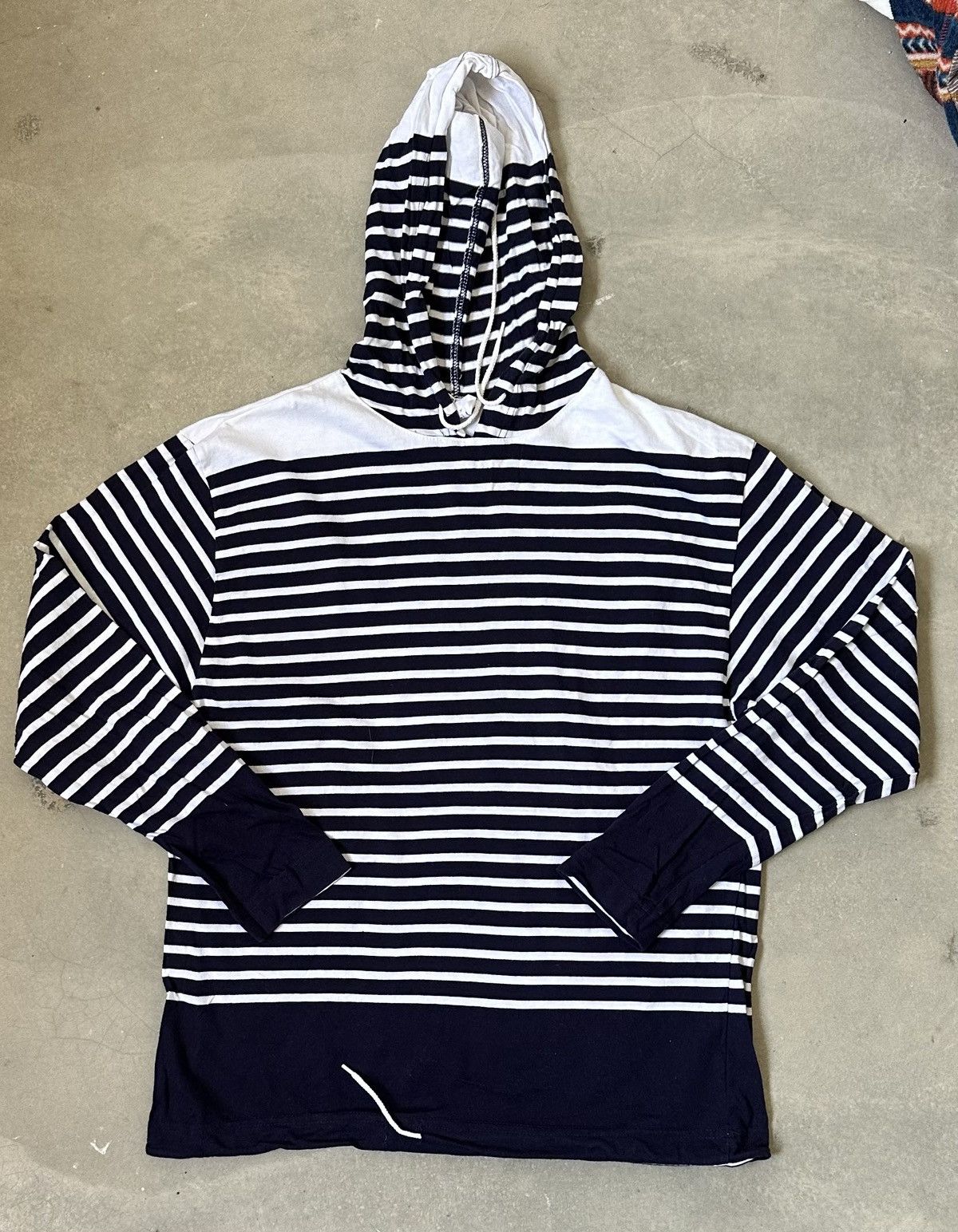 Japanese Brand VINTAGE REVOLUTION STRIPES HOODIE Size US M / EU 48-50 / 2 - 1 Thumbnail