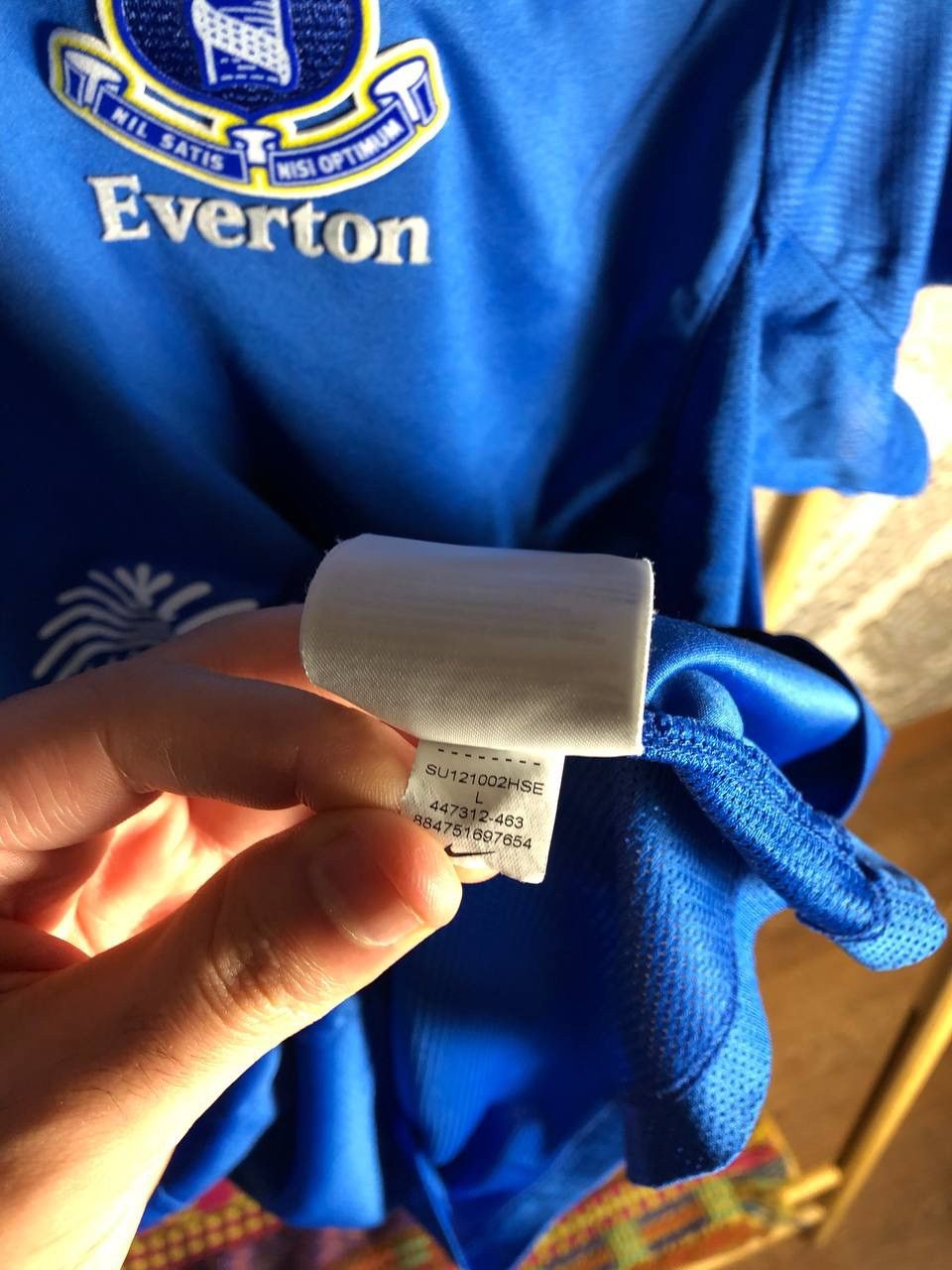 Nike × Vintage VERY RARE NIKE FC EVERTON ENGLAND SOCCER SOCCER BLOKECORE Size US L / EU 52-54 / 3 - 7 Thumbnail
