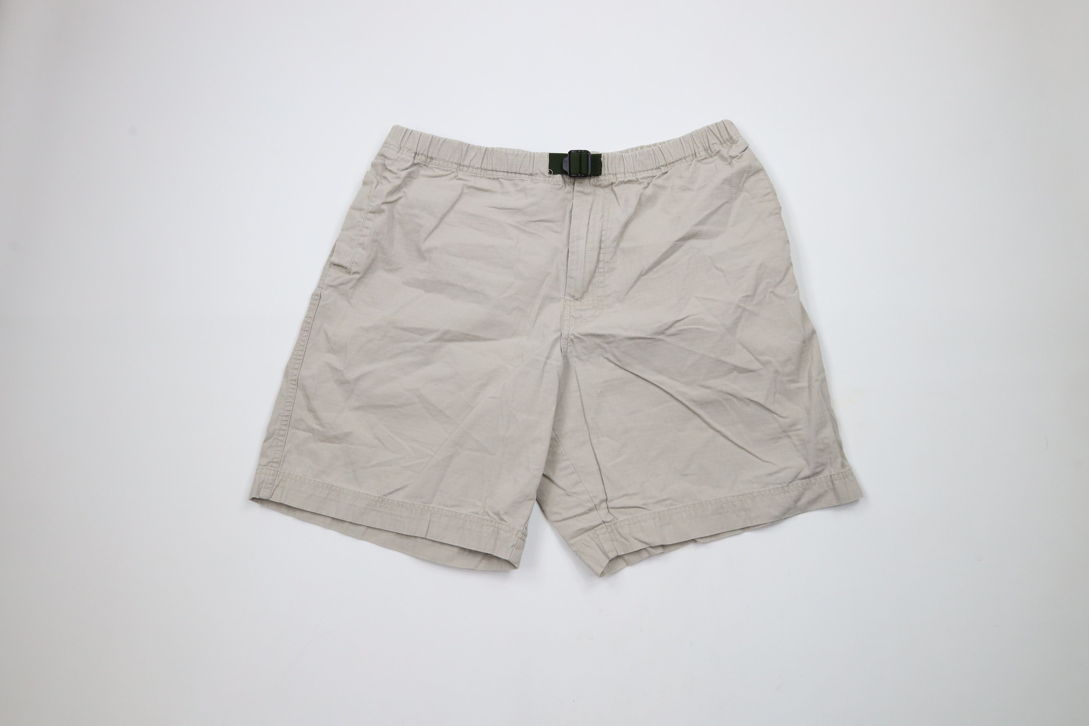 Gap × Vintage Vintage Y2K 2001 Gap Belted Ripstop Cotton Above Knee Shorts Size US 34 / EU 50 - 1 Thumbnail