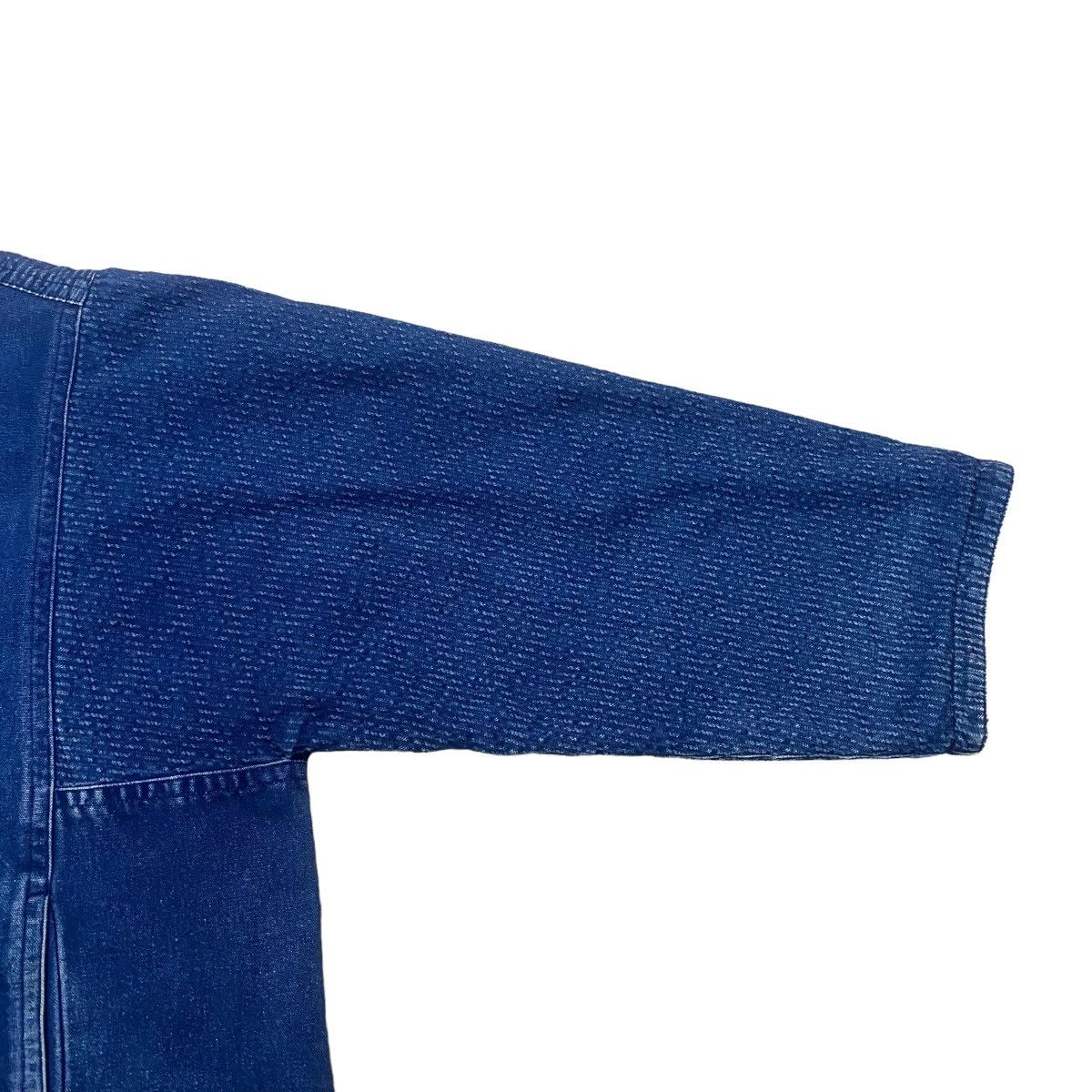 Issey Miyake 80s ISSEY MIYAKE Sashiko Kendo Denim Jacket Reversible Size US M / EU 48-50 / 2 - 8 Thumbnail