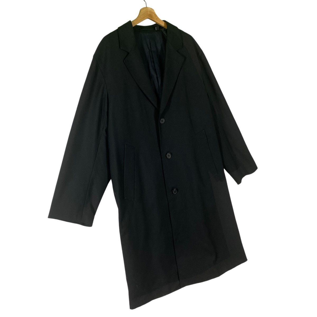 Japanese Brand × Lemaire × Uniqlo Japanese Brand X Lemaire Long Coat XL Size Black Colour Size US XL / EU 56 / 4 - 2 Thumbnail