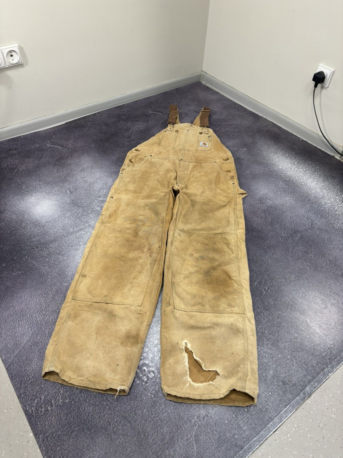 Carhartt Vintage Carhartt Double Knee Work USA Made 90s Hype Overall Size US 38 / EU 54 - 4 Thumbnail