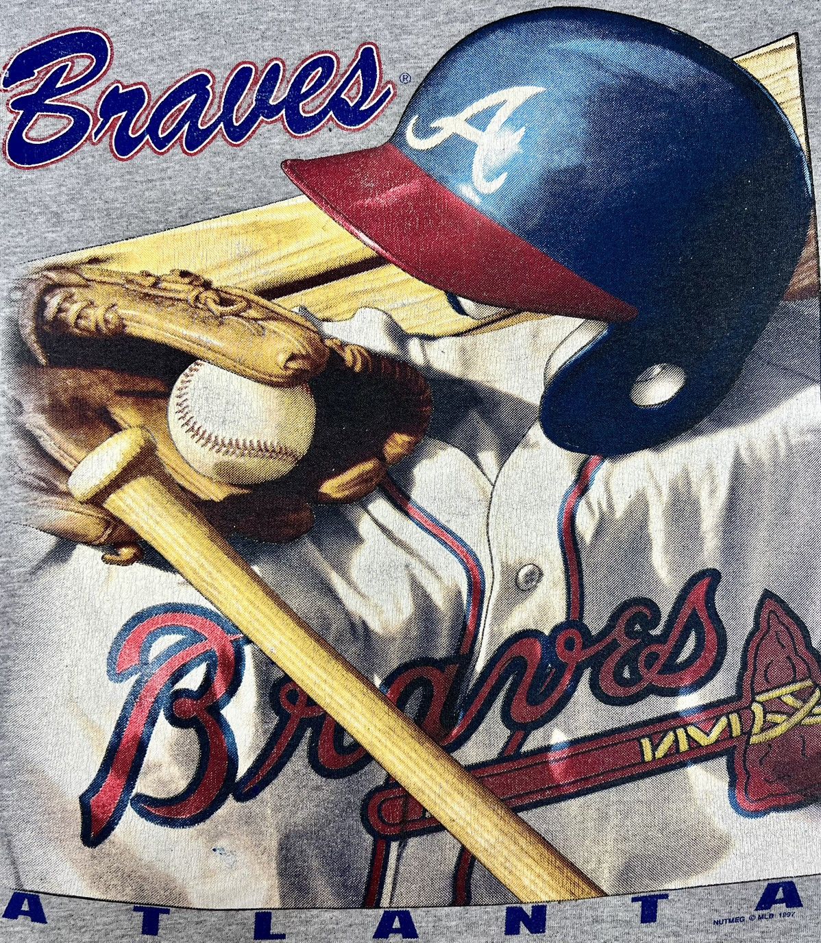90s Vintage Atlanta Braves Mlb tee