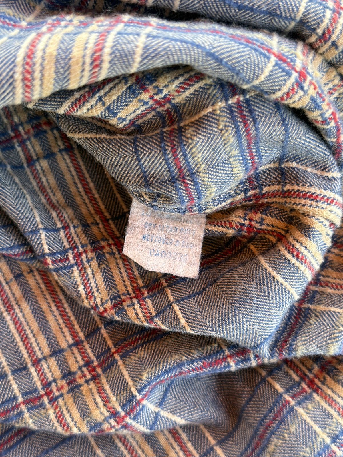 Polo Ralph Lauren Vintage 1990s Polo Double RL Button Up Flannel Size US S / EU 44-46 / 1 - 4 Thumbnail