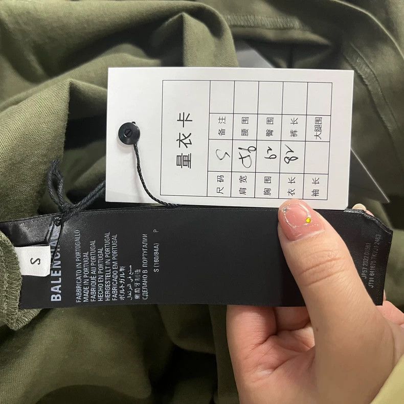 Balenciaga Balenciaga latest brown khaki green cola embroidered logo r Size US XXS / EU 40 - 7 Thumbnail