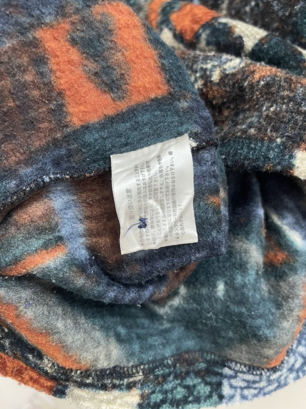 Japanese Brand Compass Half-Button Native Wool Shirts Size US XL / EU 56 / 4 - 14 Thumbnail