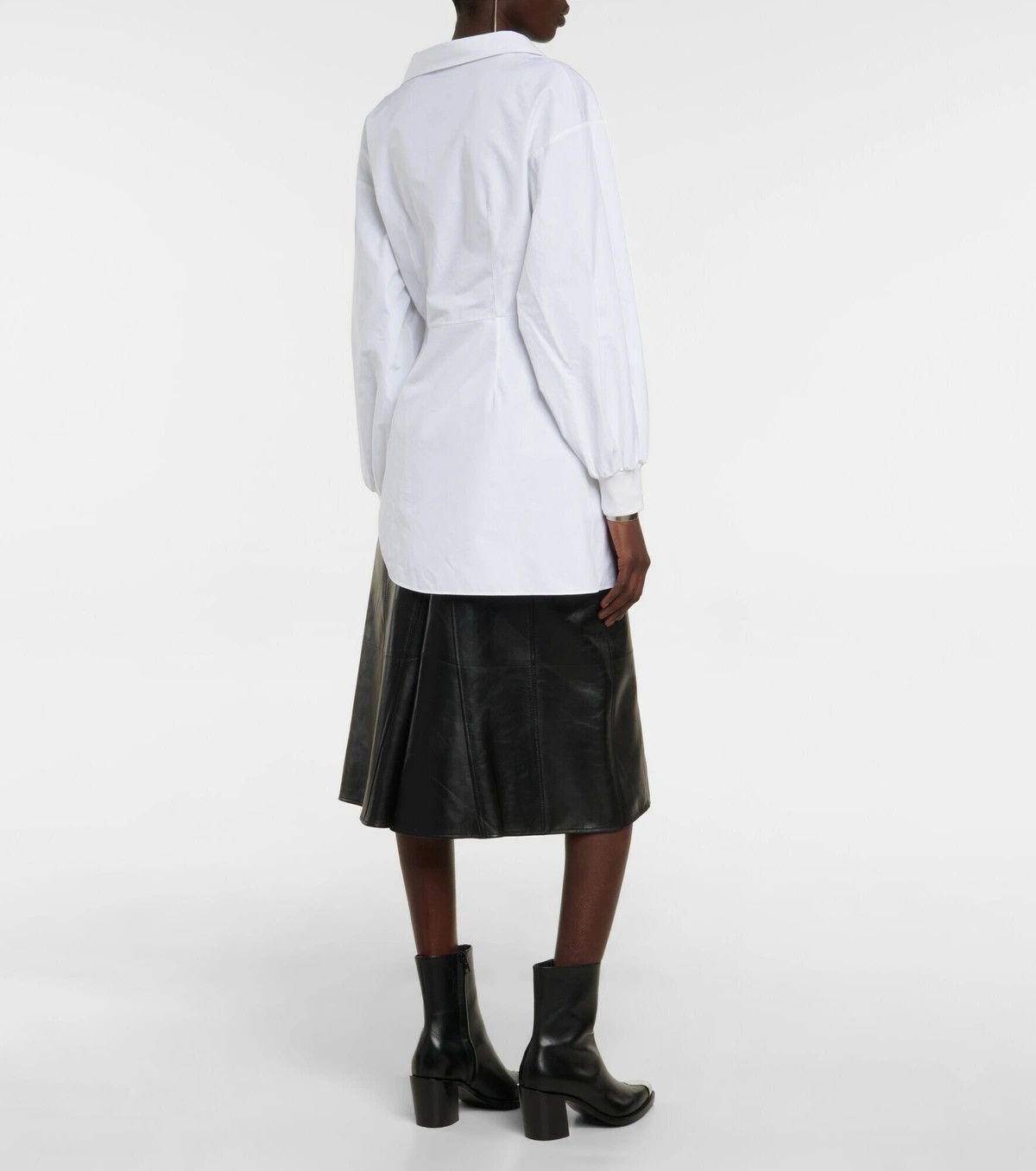 Alexander McQueen o1y0325 Shirt in White Size XS / US 0-2 / IT 36-38 - 3 Thumbnail