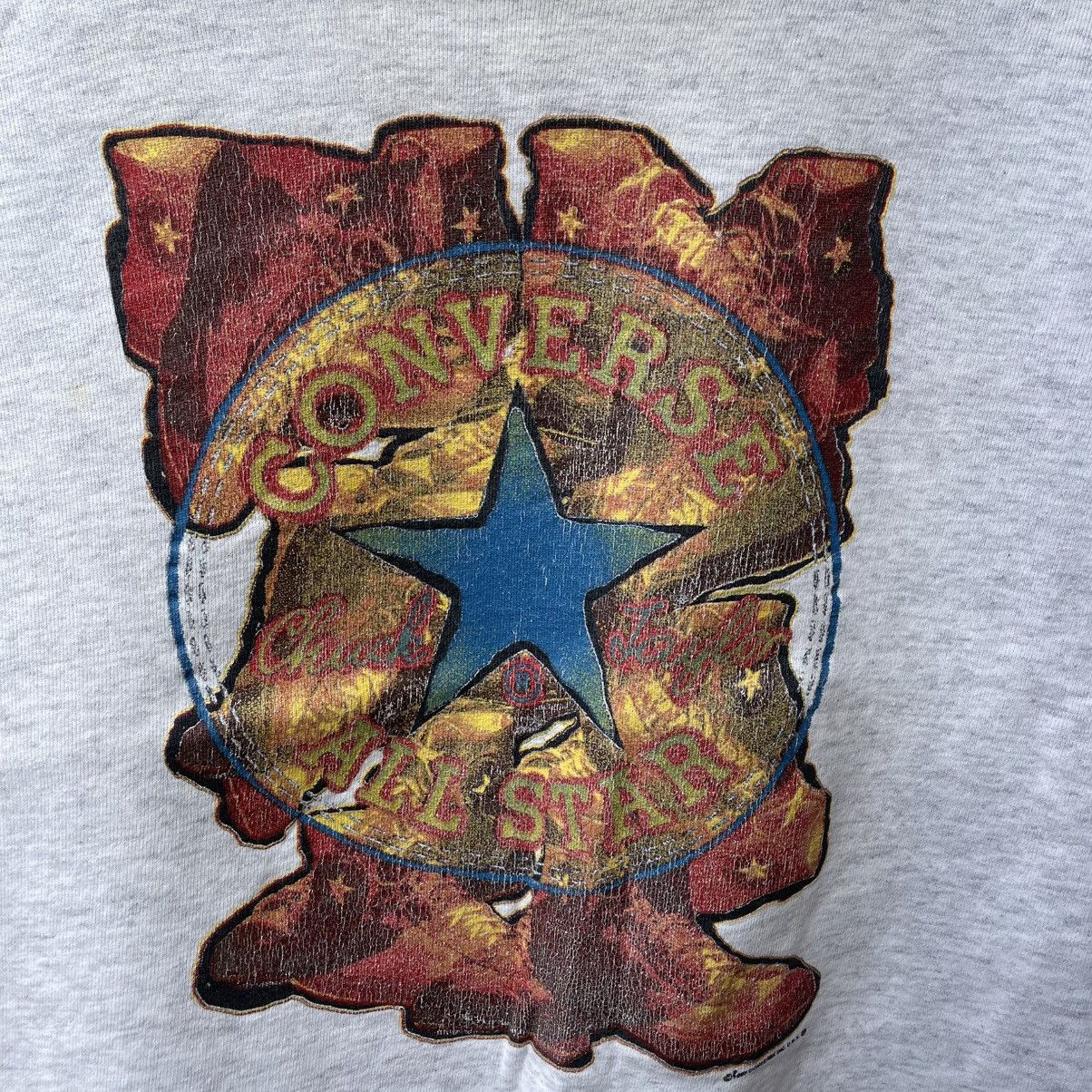 Converse 🔥Vintage 1993 Converse OG Star Big Logo Boxy Sweatshirts Size US M / EU 48-50 / 2 - 6 Thumbnail