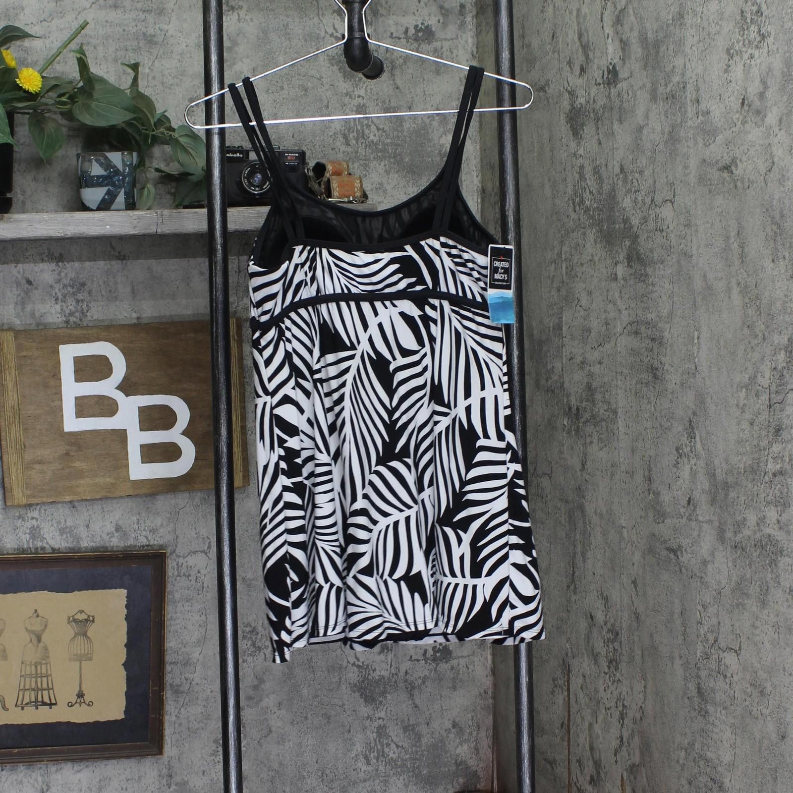Other Swim Solutions Swim One Piece Leafing Matter Black White 12 Size ONE SIZE - 2 Thumbnail