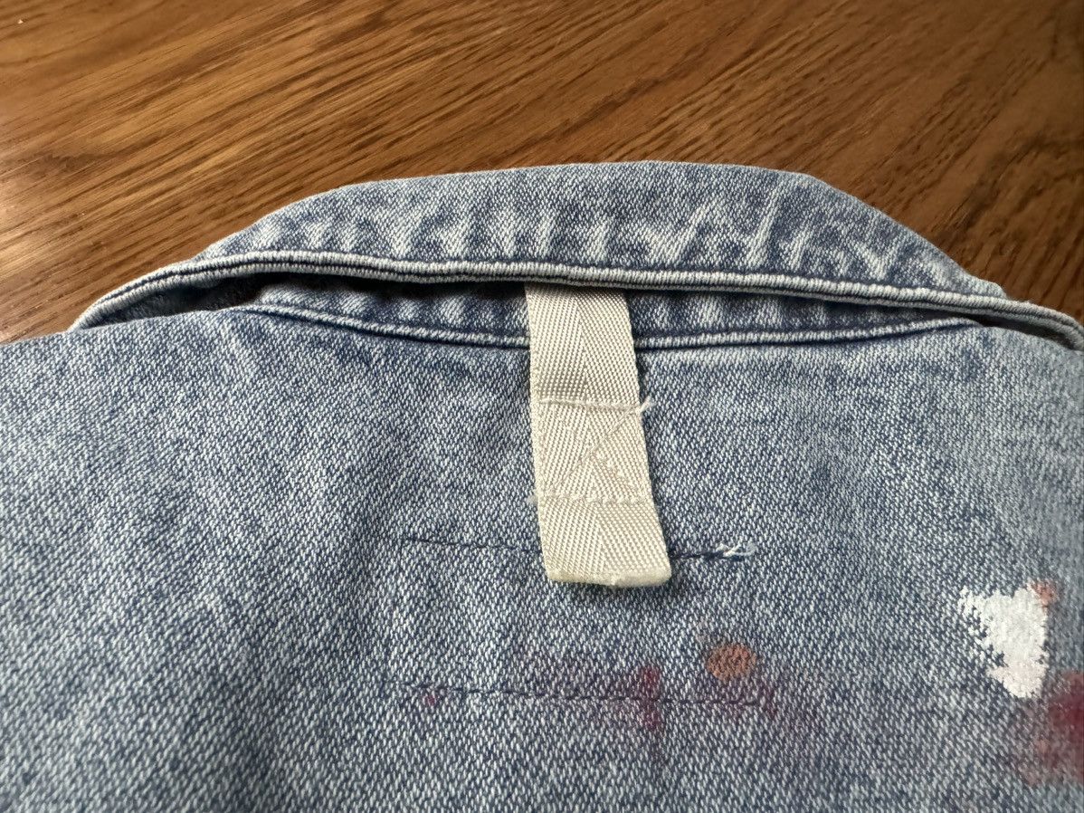 Advisory Board Crystals × Guess ABC Painted Blue Denim Jacket ABCd. Artist Recluse Jean Size US S / EU 44-46 / 1 - 18 Thumbnail