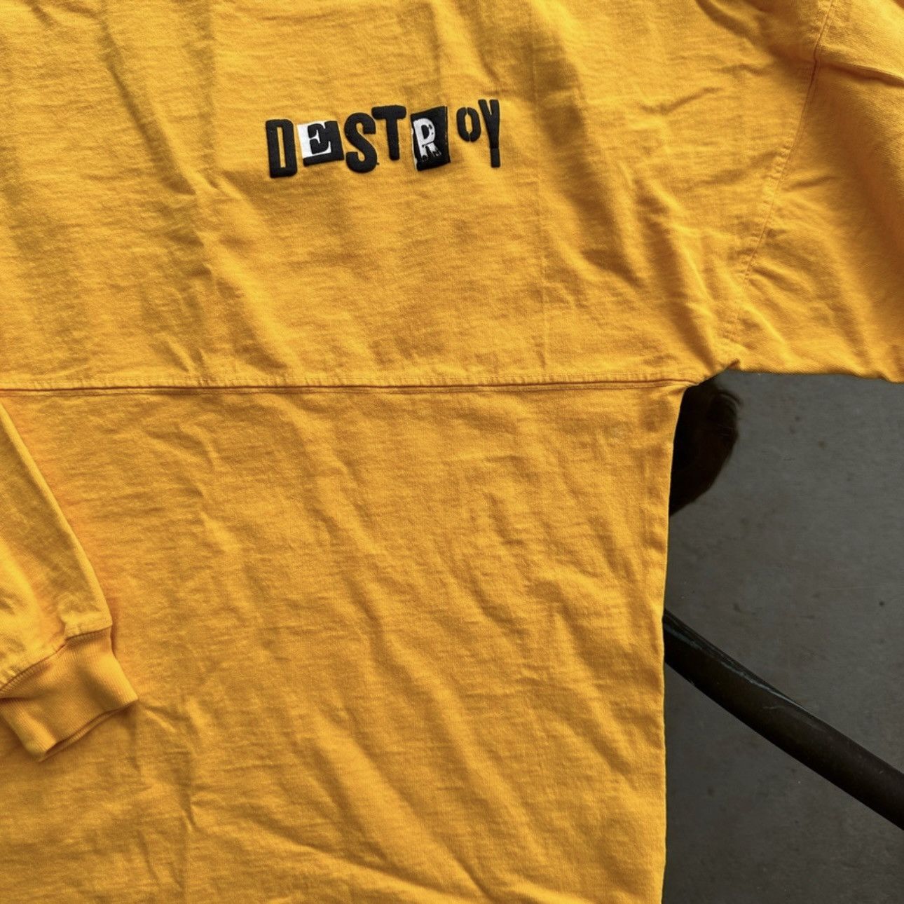 Other Spirit Jersey Destroy Rockefeller Long Sleeve in Yellow XS Size US XS / EU 42 / 0 - 3 Thumbnail