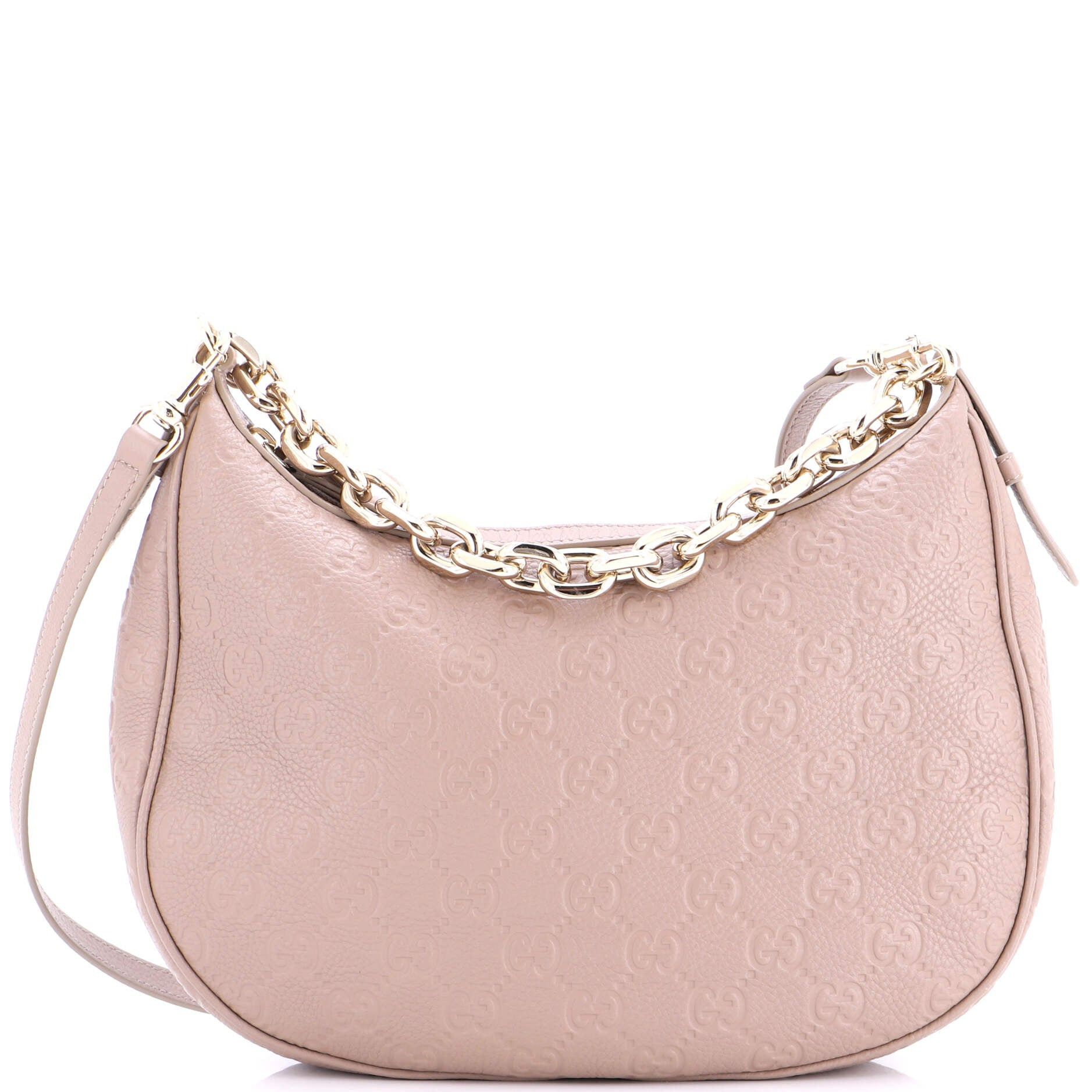 Gucci Emblem Half Moon Shoulder Bag Size ONE SIZE - 1 Thumbnail