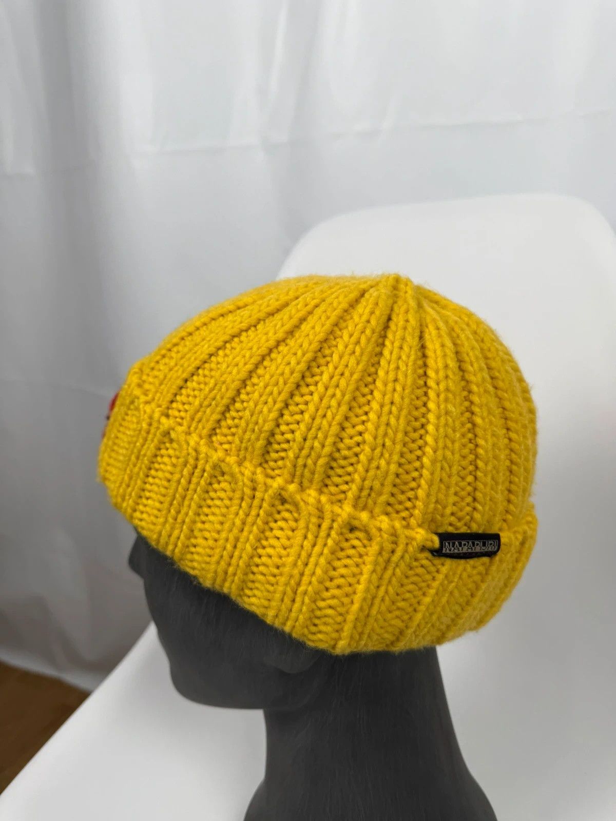 Napapijri Napapijri Knit Acrylic Wool Beanie Womens Size ONE SIZE - 2 Thumbnail