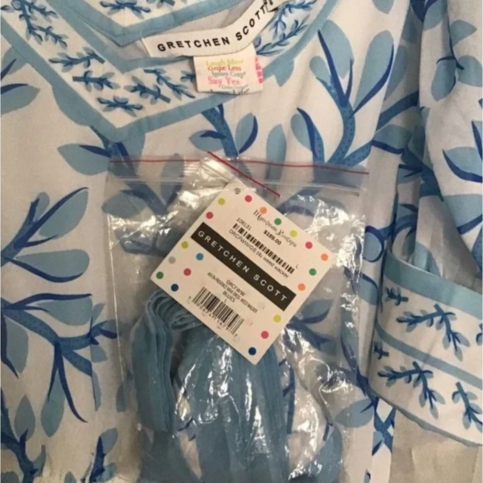 Gretchen Scott Gretchen Scott Provence Maxi Dress L Weed Whacker Size L / US 10 / IT 46 - 2 Thumbnail