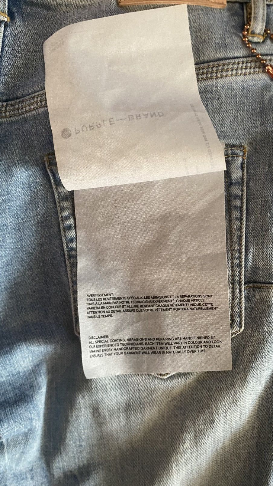 Purple Brand Purple Jeans Size US 29 - 8 Thumbnail